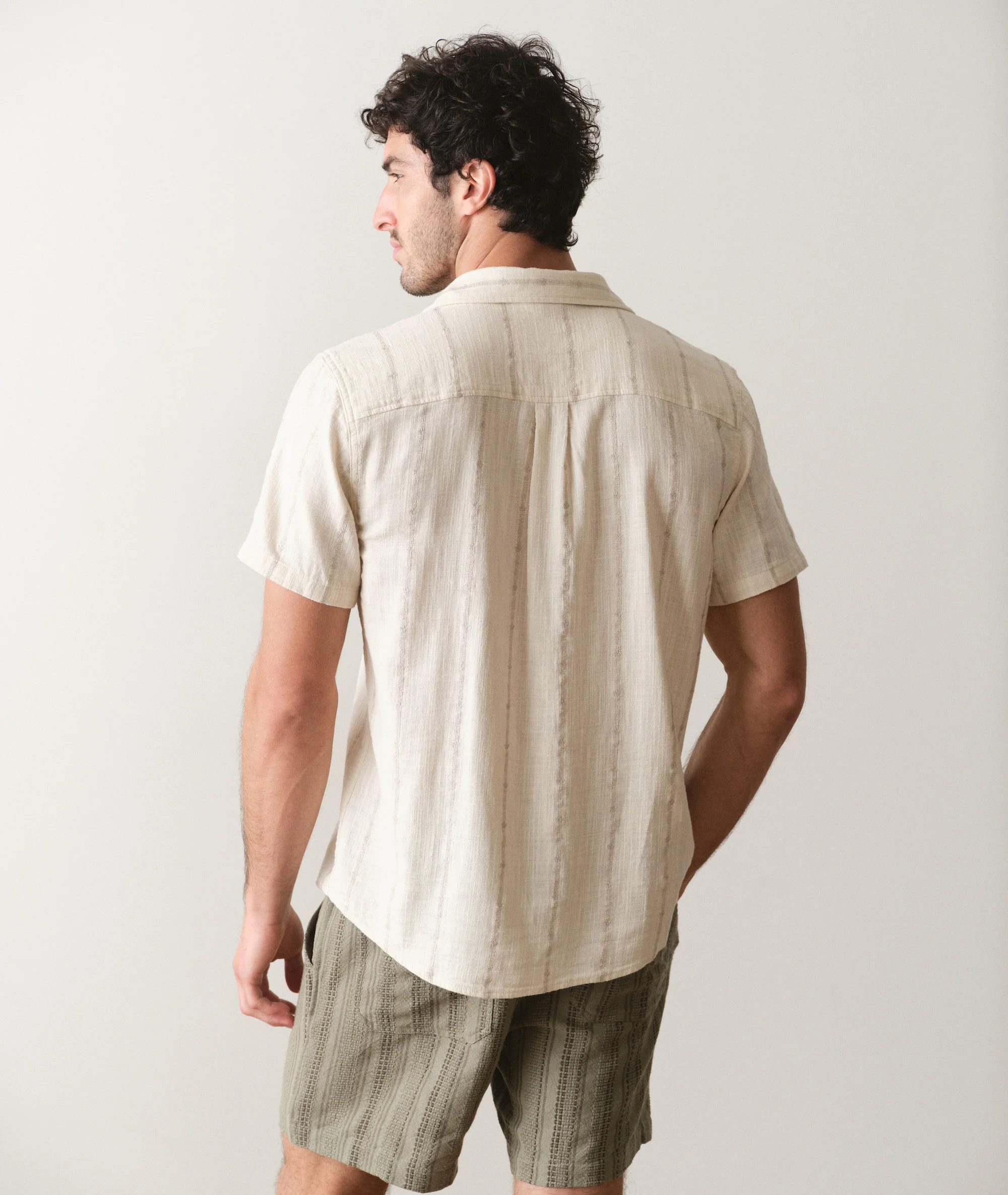 Stretch Selvage Short Sleeve Shirt - Image 6
