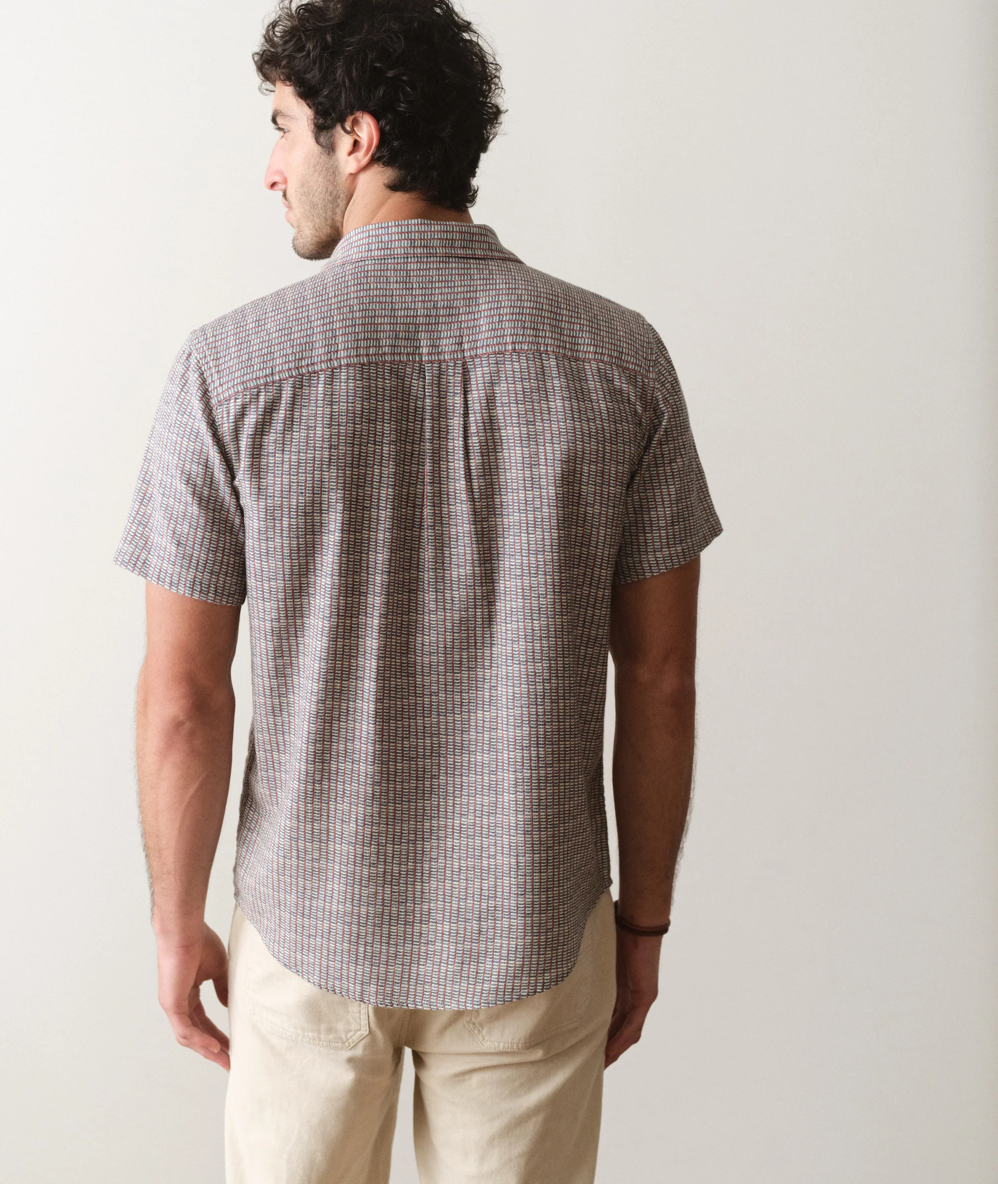 Stretch Selvage Short Sleeve Shirt - Image 6
