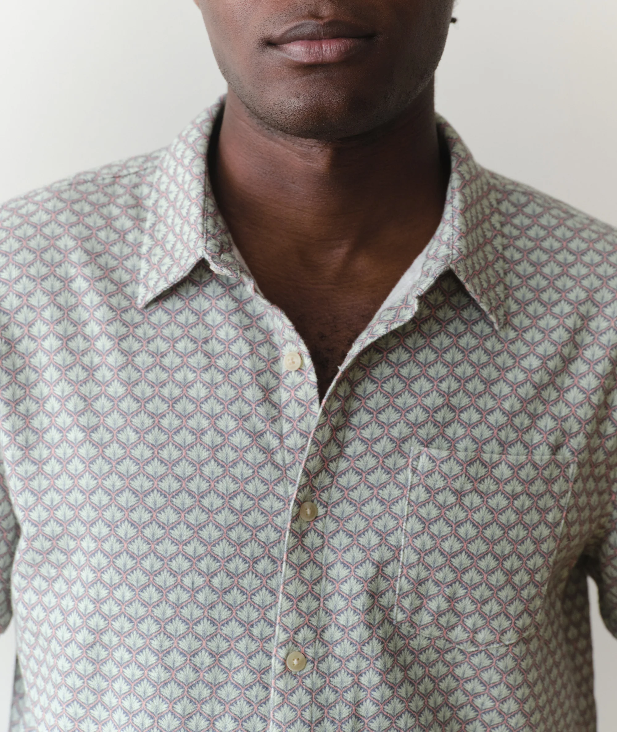Stretch Selvage Short Sleeve Shirt - Image 5
