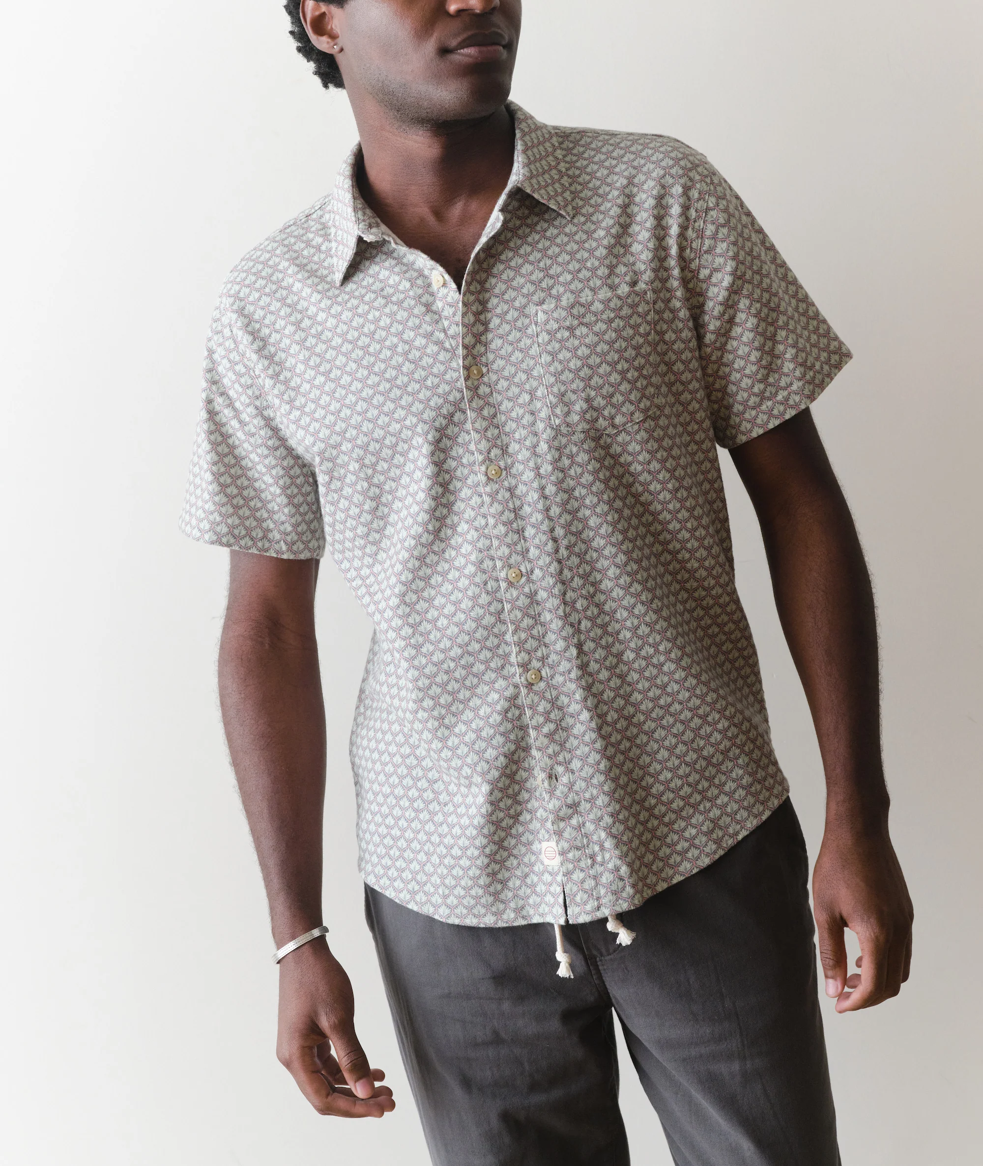 Stretch Selvage Short Sleeve Shirt - Image 6