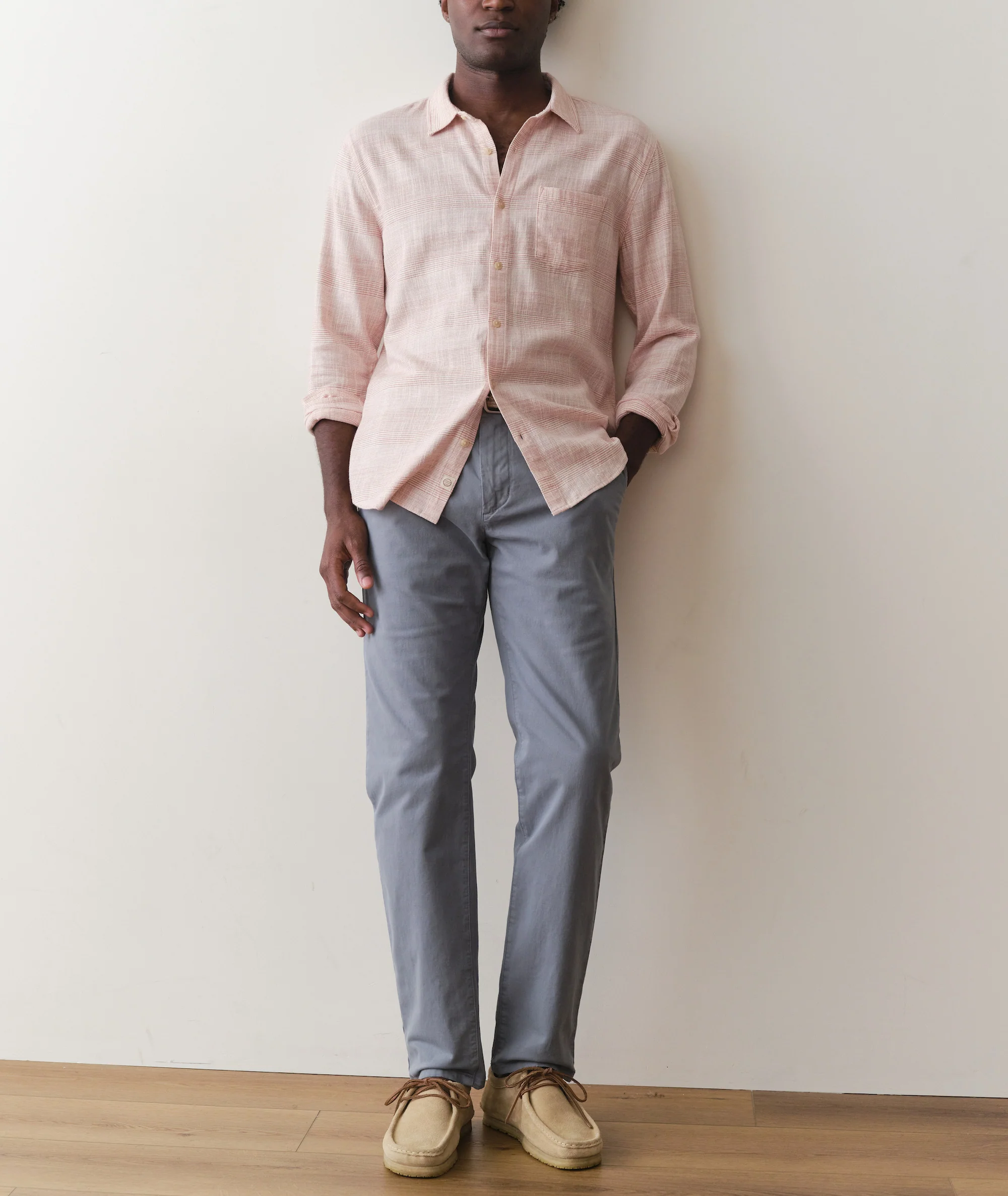 Stretch Selvage Long Sleeve Shirt - Image 7