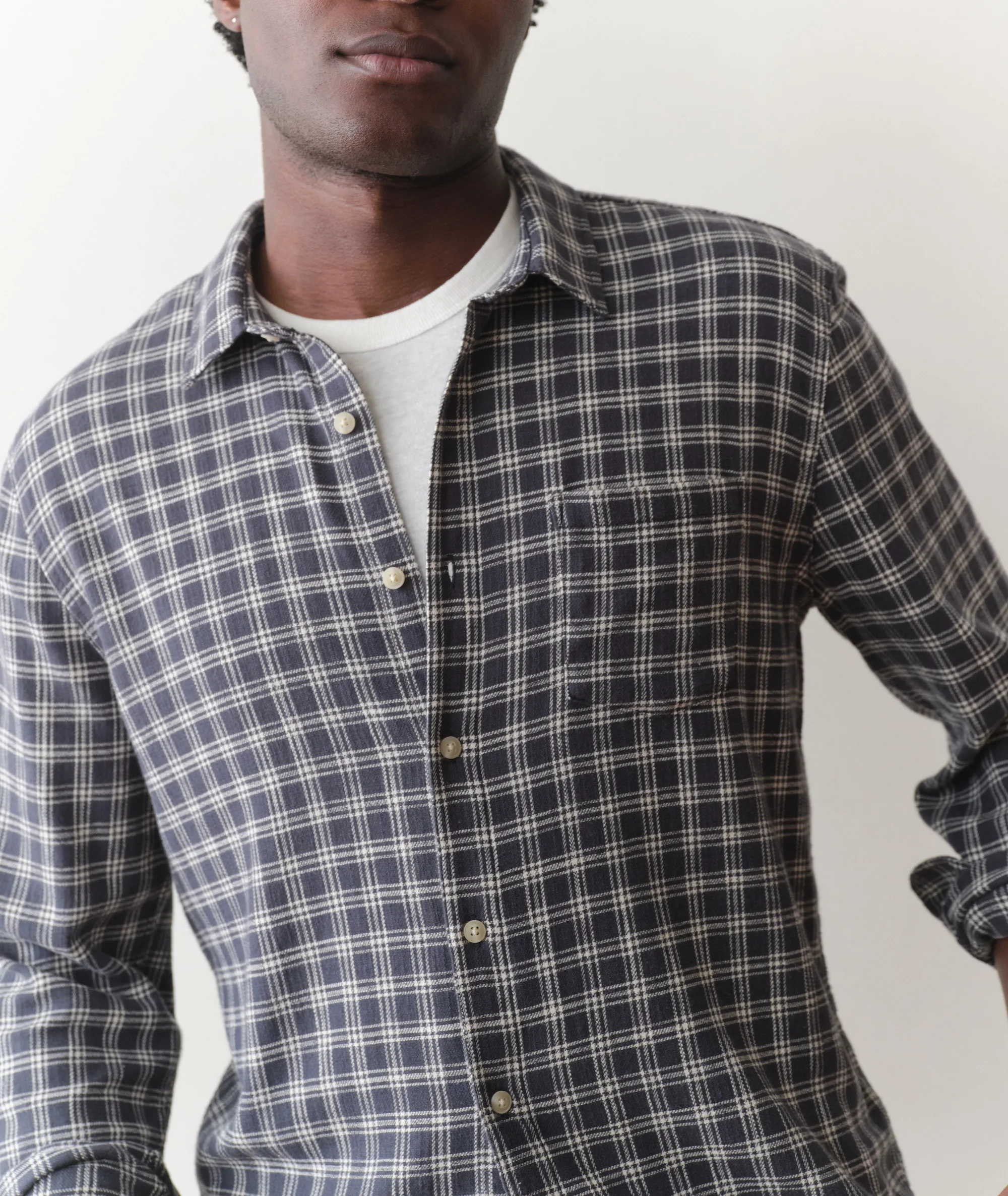 Stretch Selvage Long Sleeve Shirt - Image 6