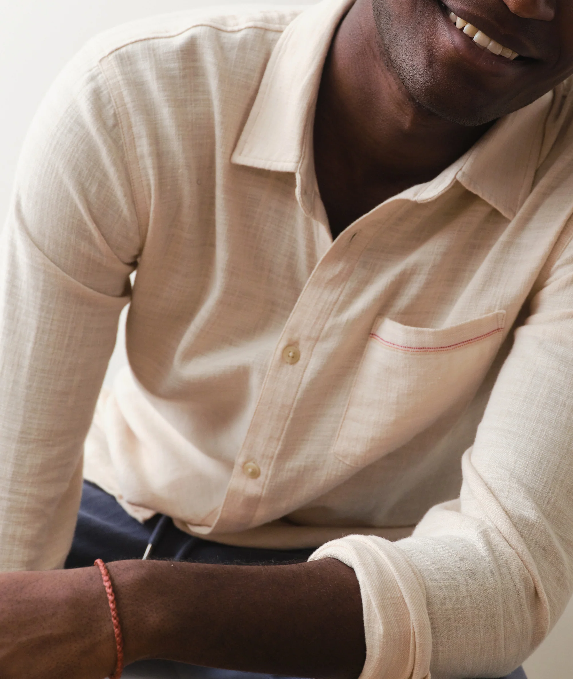 Stretch Selvage Long Sleeve Shirt - Image 4