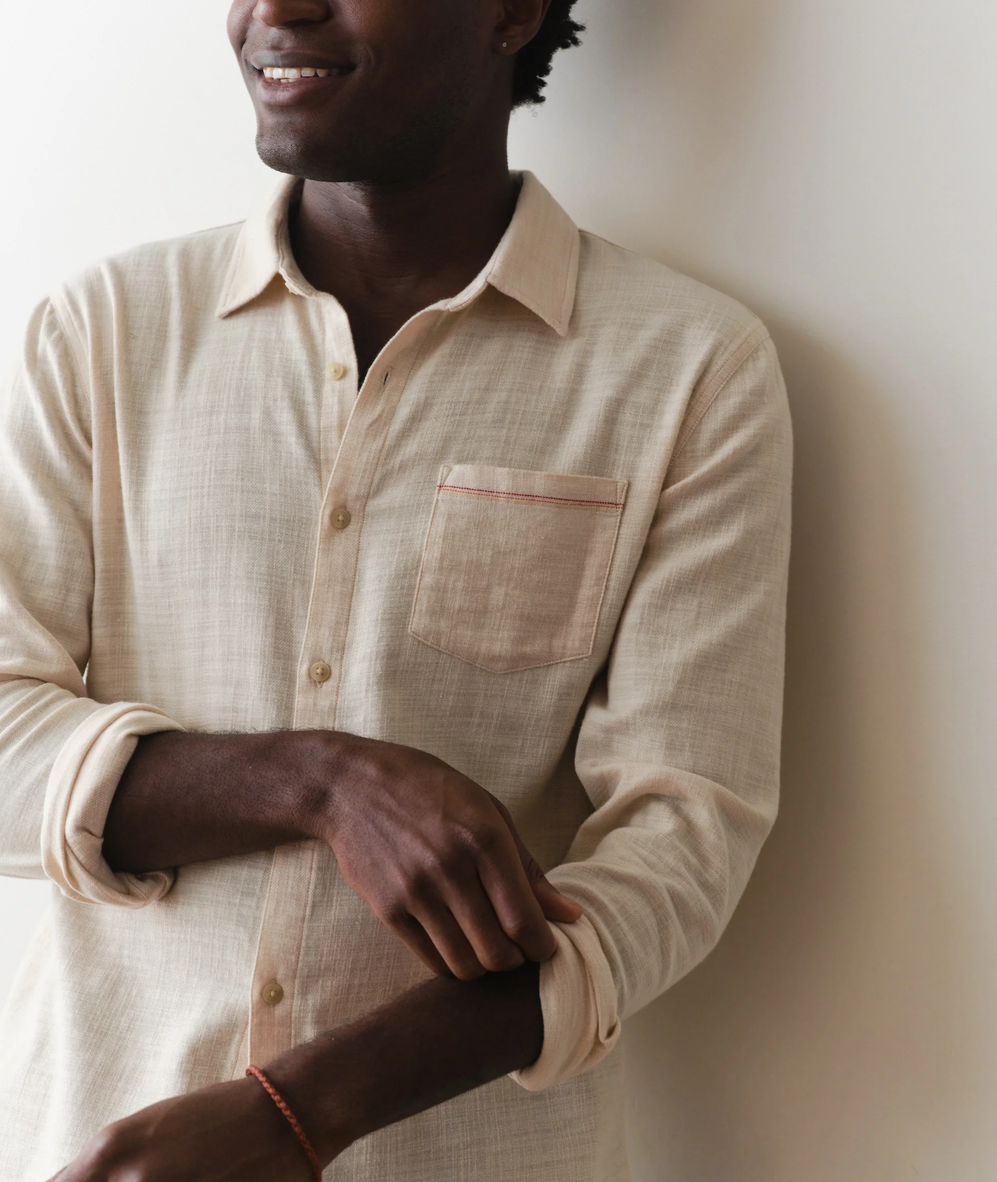 Stretch Selvage Long Sleeve Shirt - Image 5