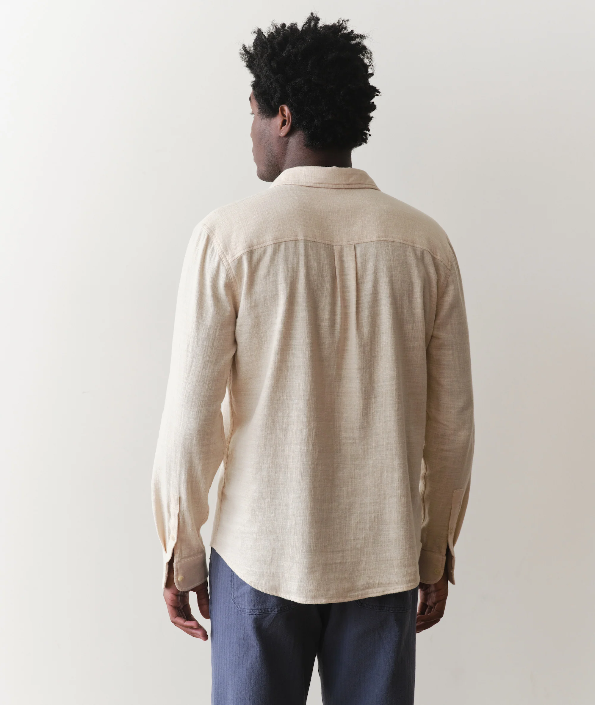 Stretch Selvage Long Sleeve Shirt - Image 6