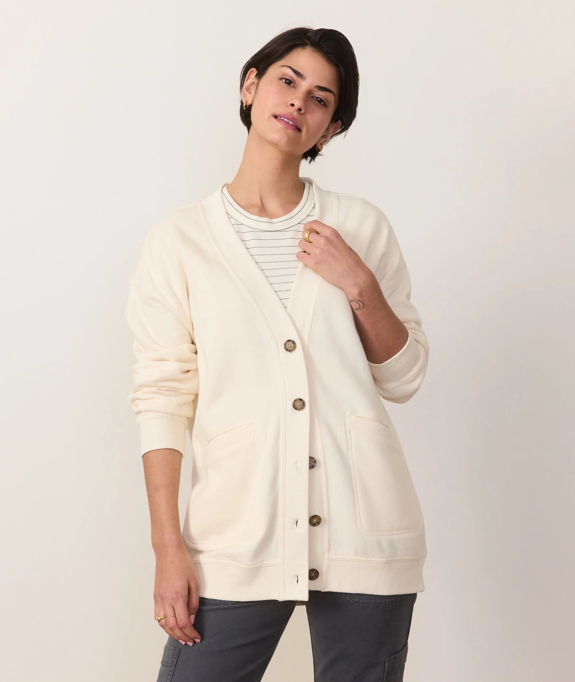 Cloud 9 Fleece Cardigan - Image 2