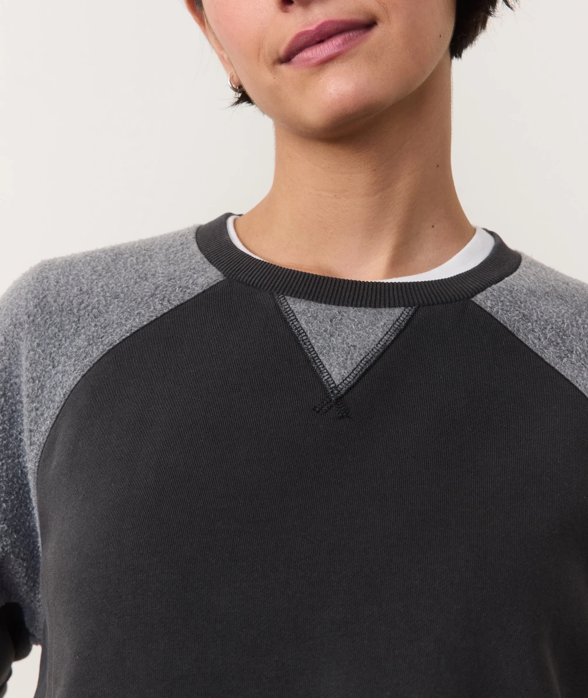 Cloud 9 Fleece Crop Sweatshirt - Image 4