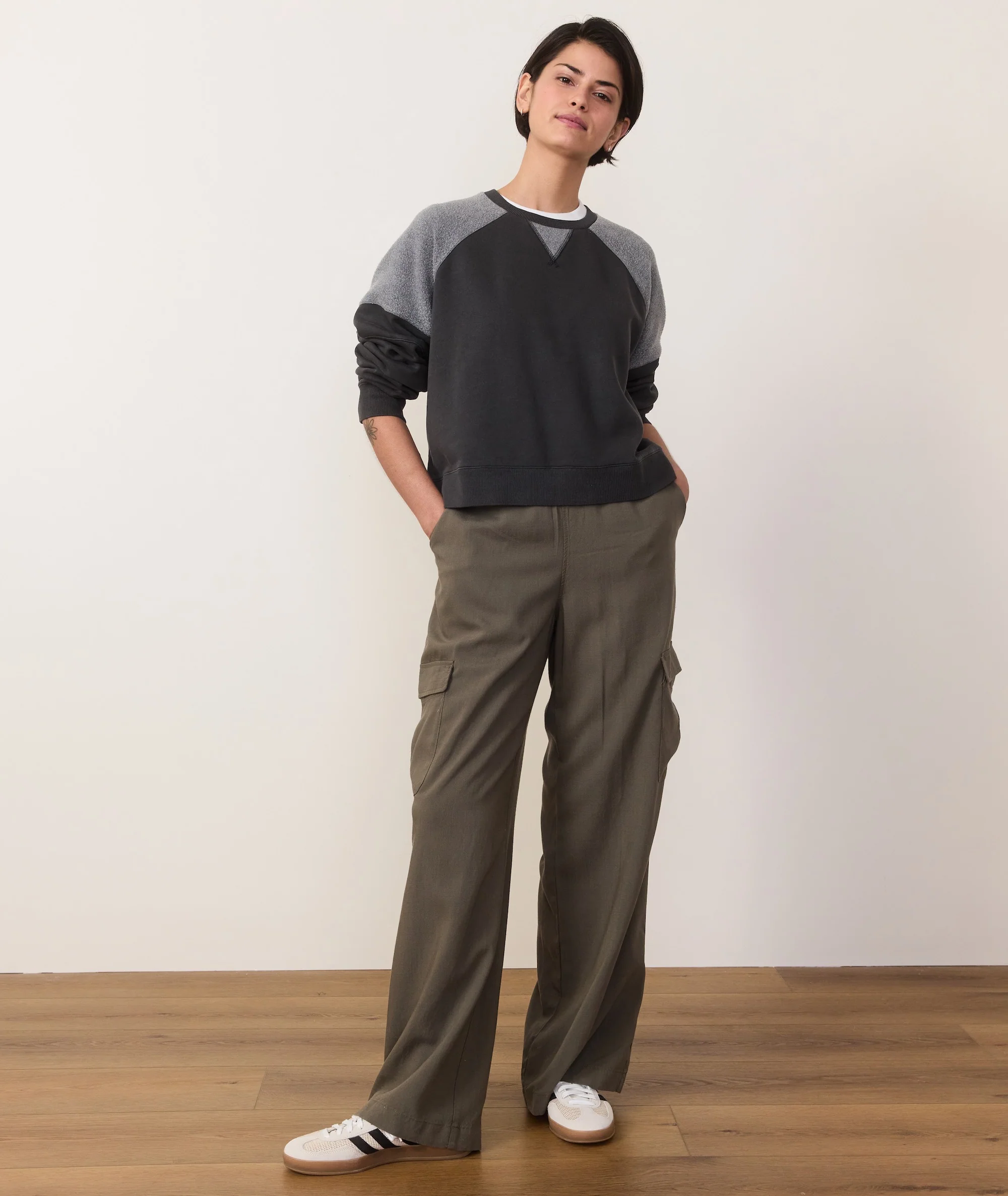Cloud 9 Fleece Crop Sweatshirt - Image 5