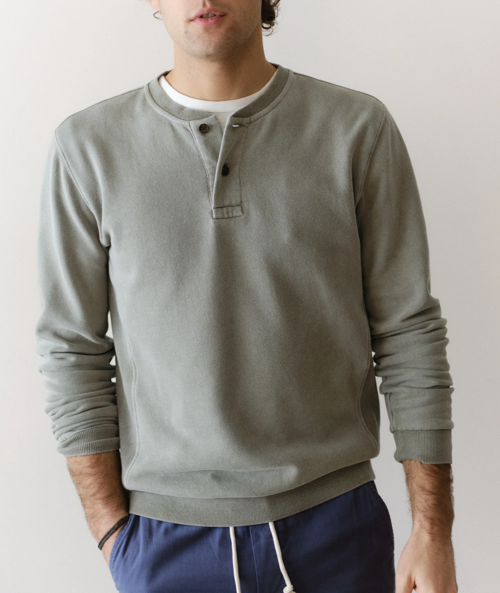 Cloud 9 Fleece Henley - Image 2