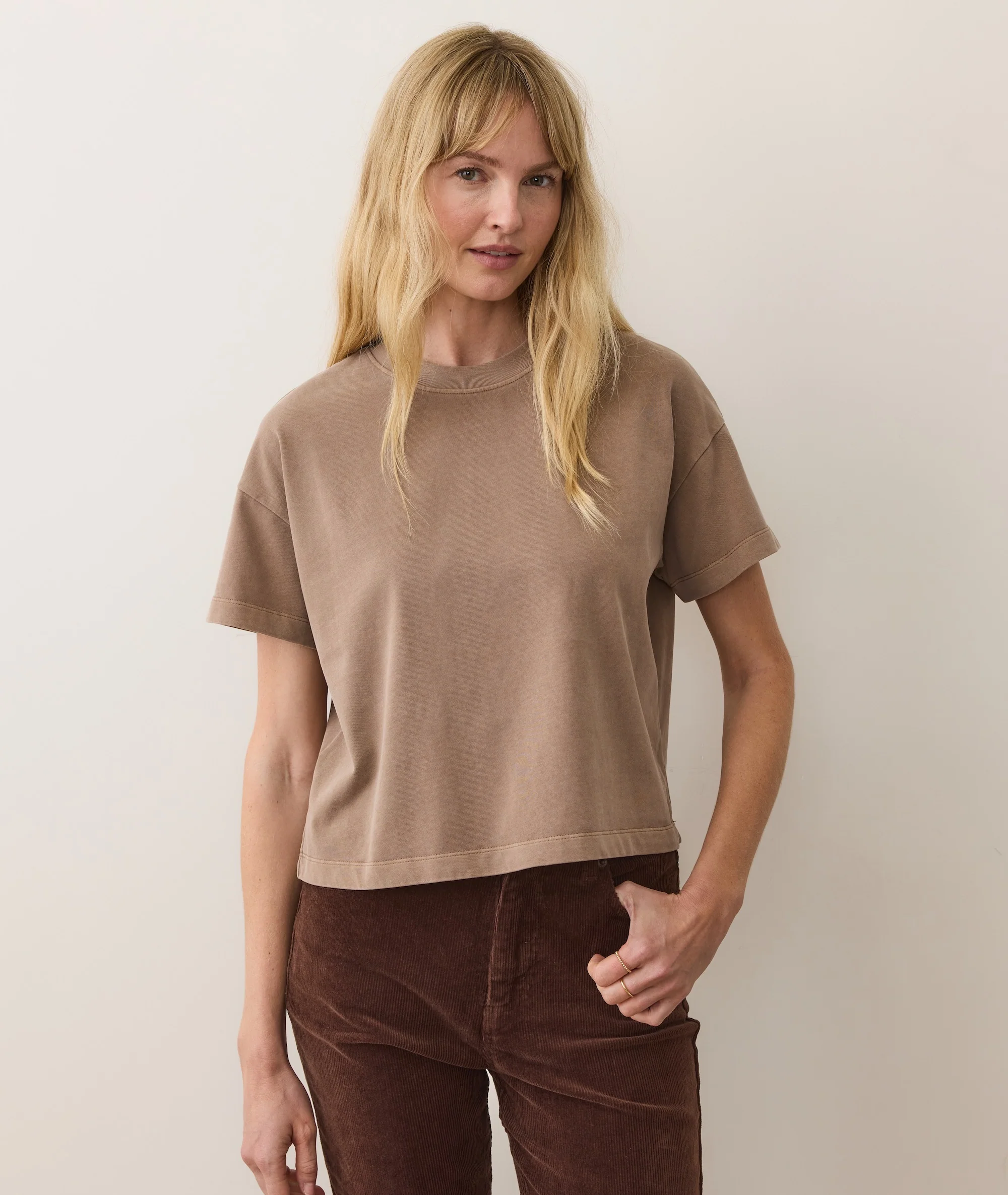 Luxe Sueded Tee - Image 2