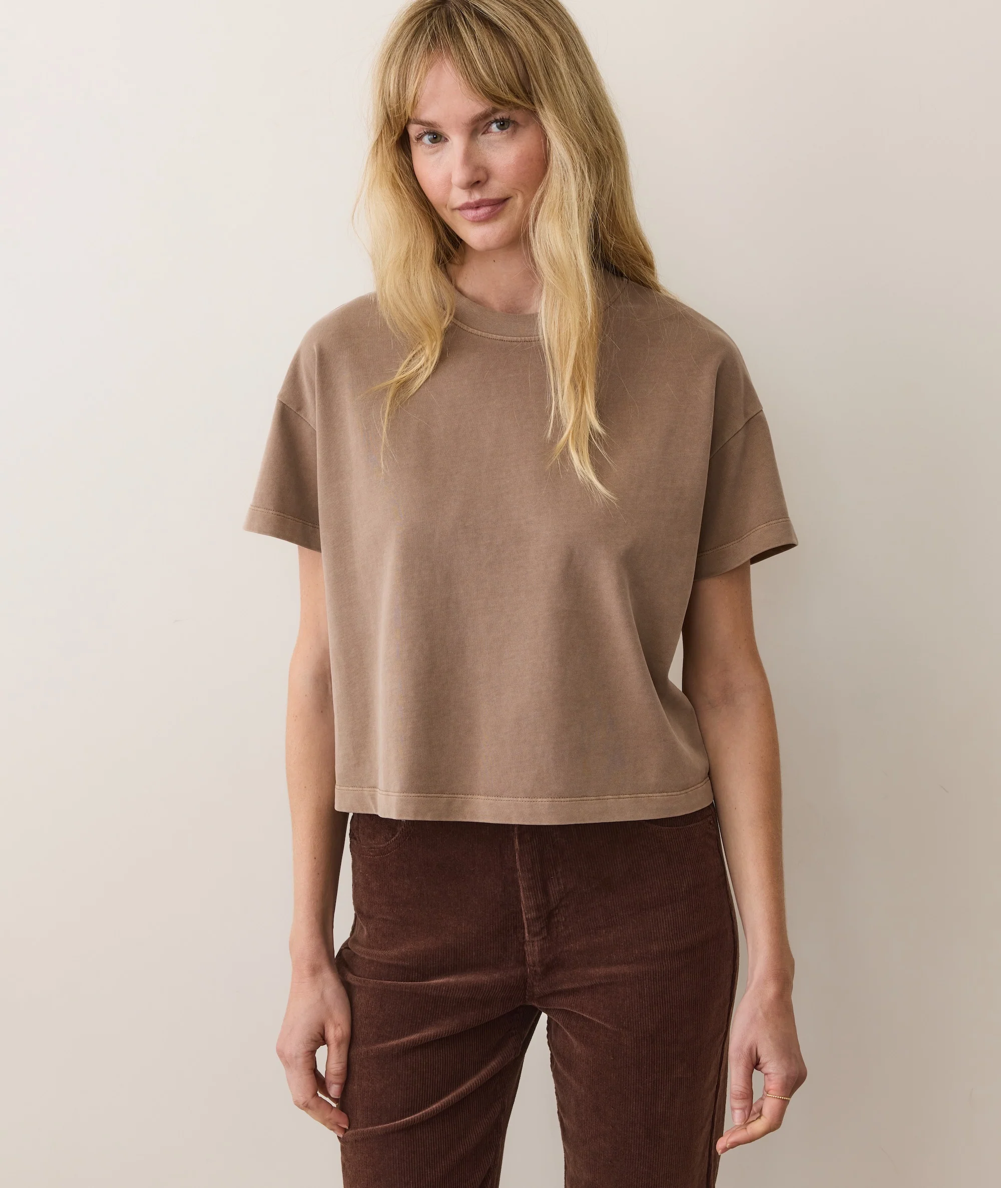 Luxe Sueded Tee - Image 3