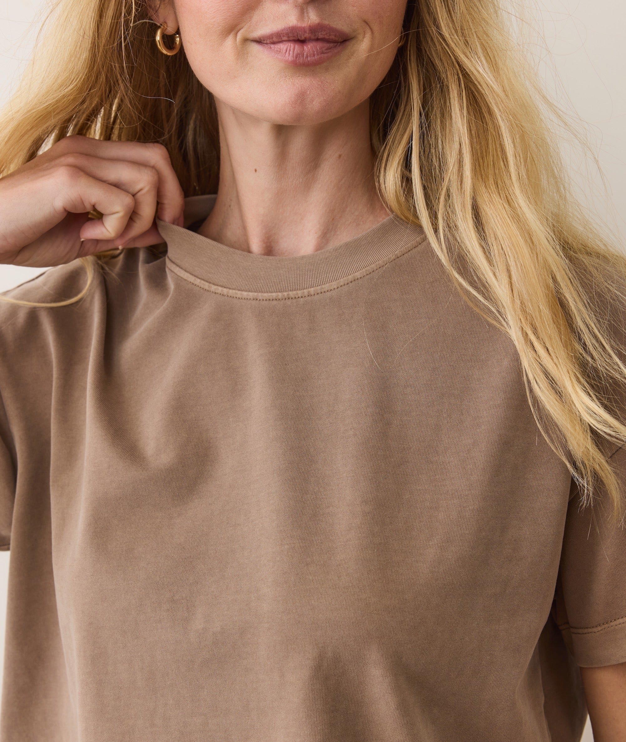 Luxe Sueded Tee - Image 5