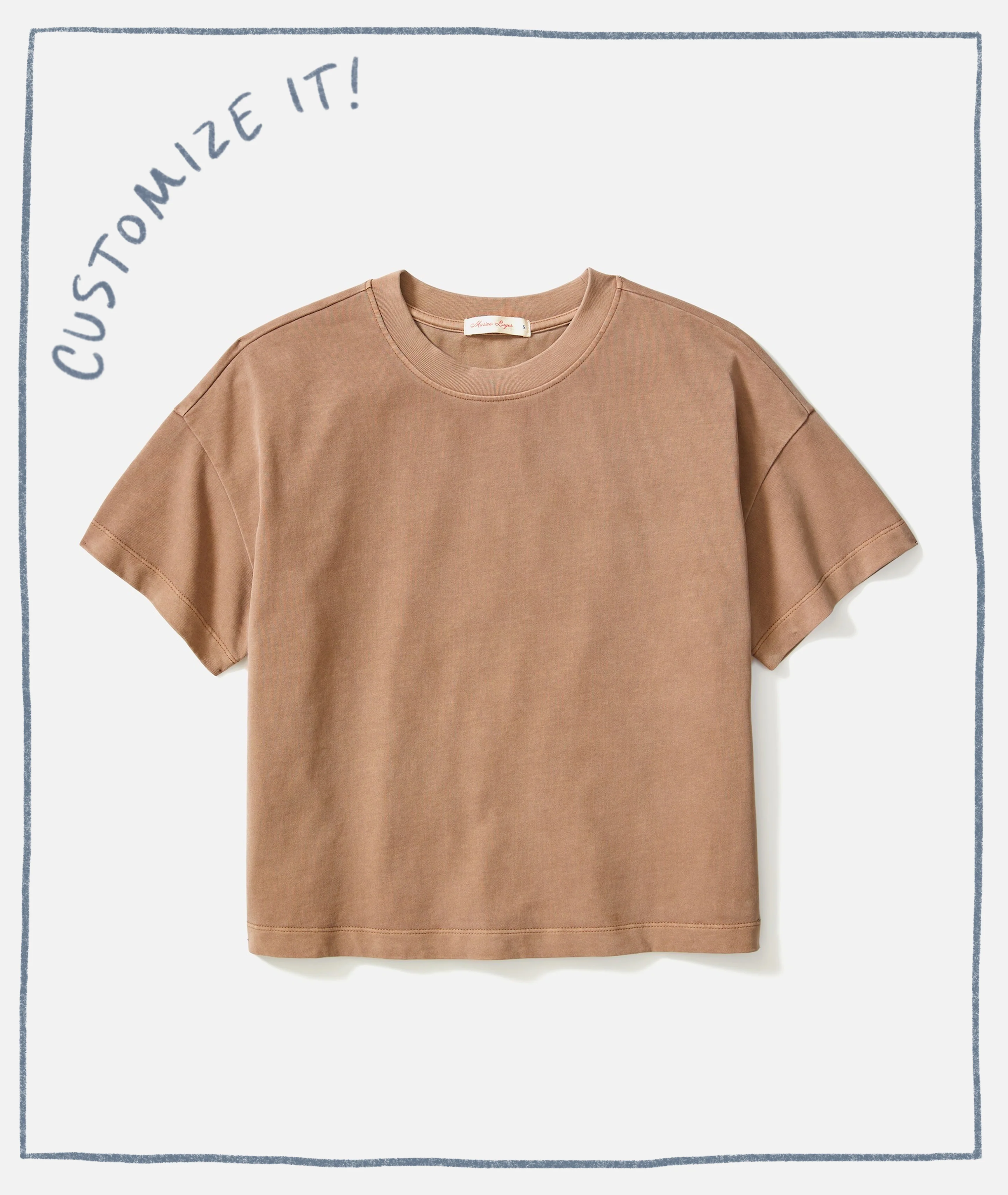 Luxe Sueded Tee - Image 7