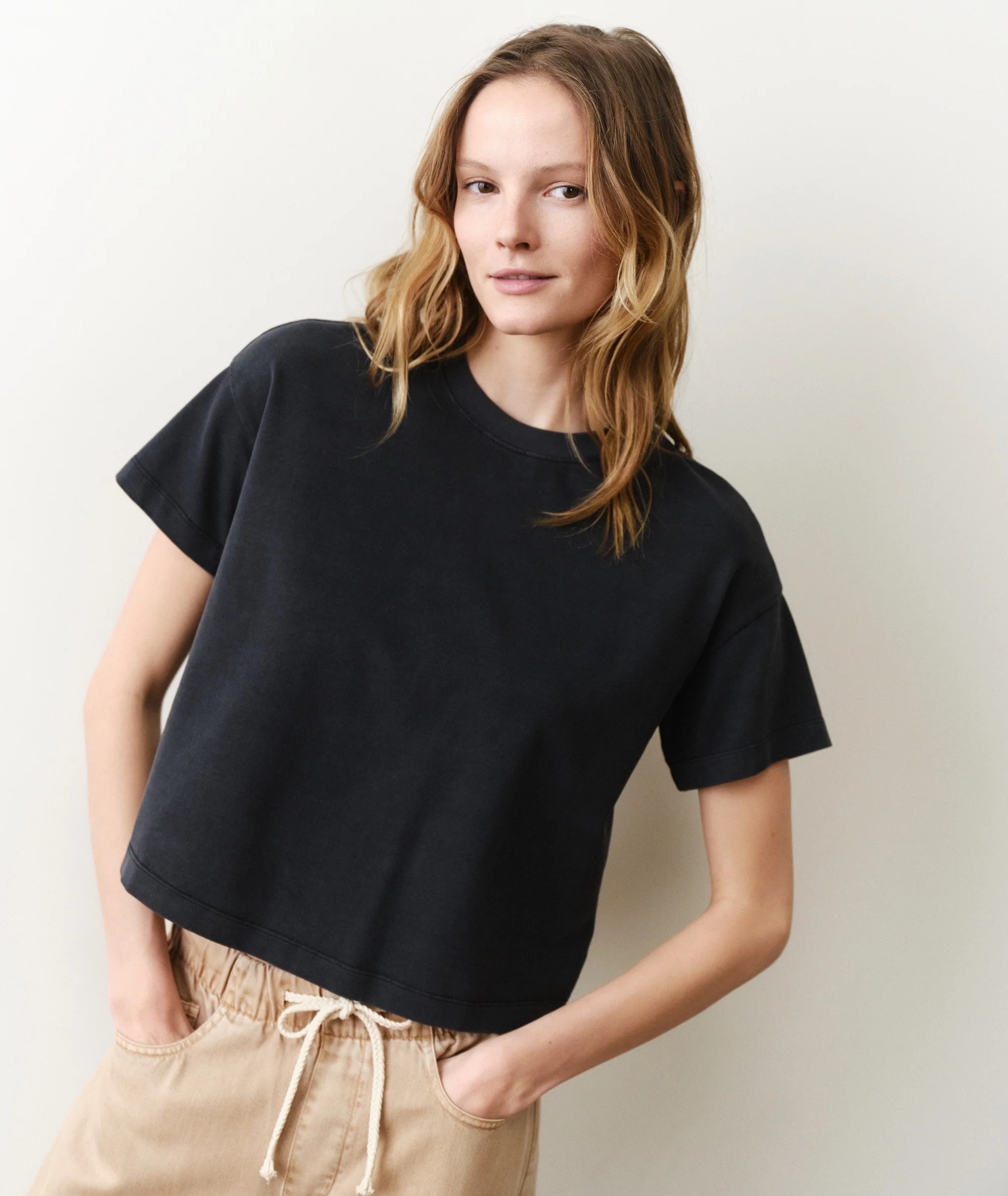 Luxe Sueded Tee - Image 2