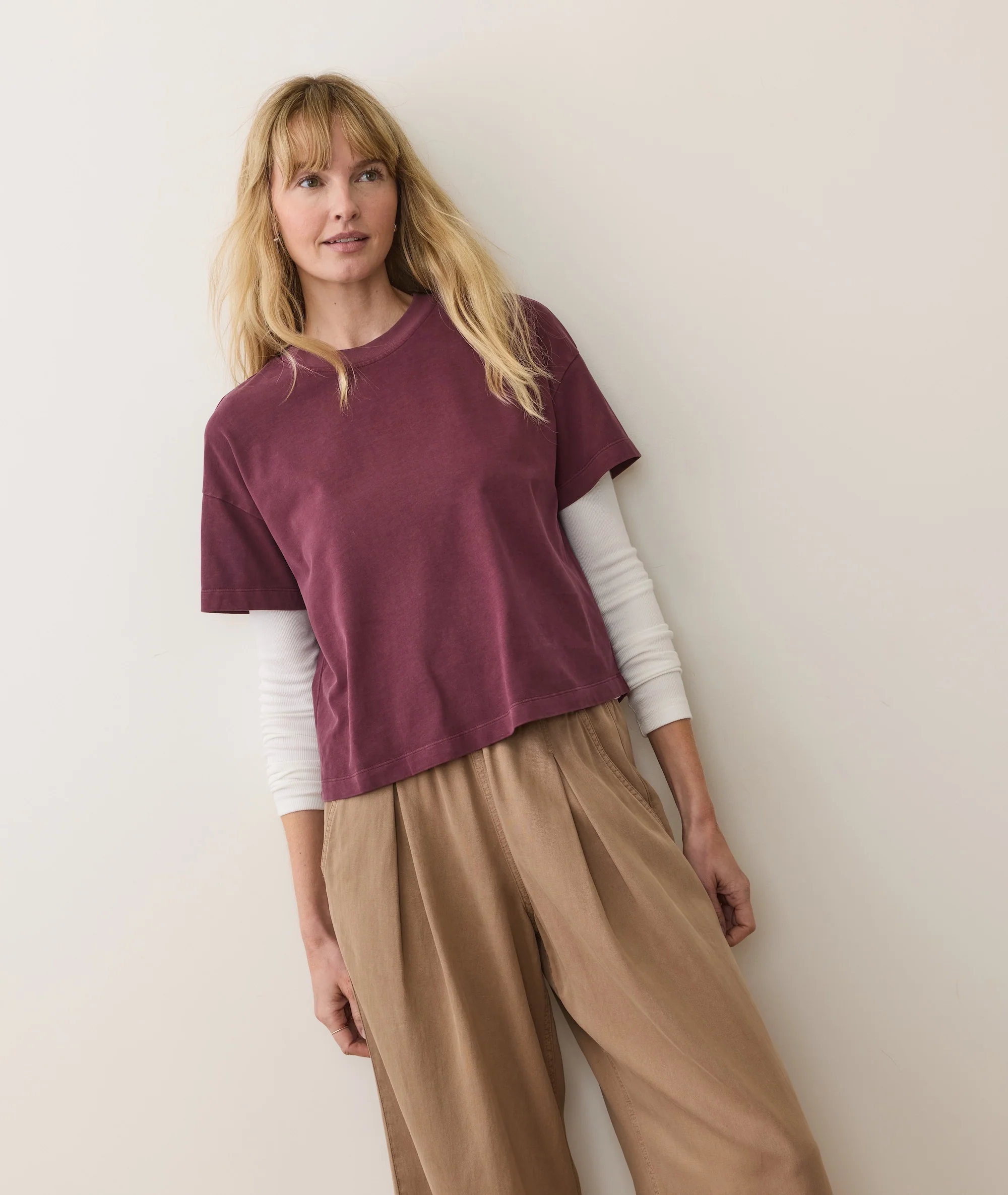 Luxe Sueded Tee - Image 2