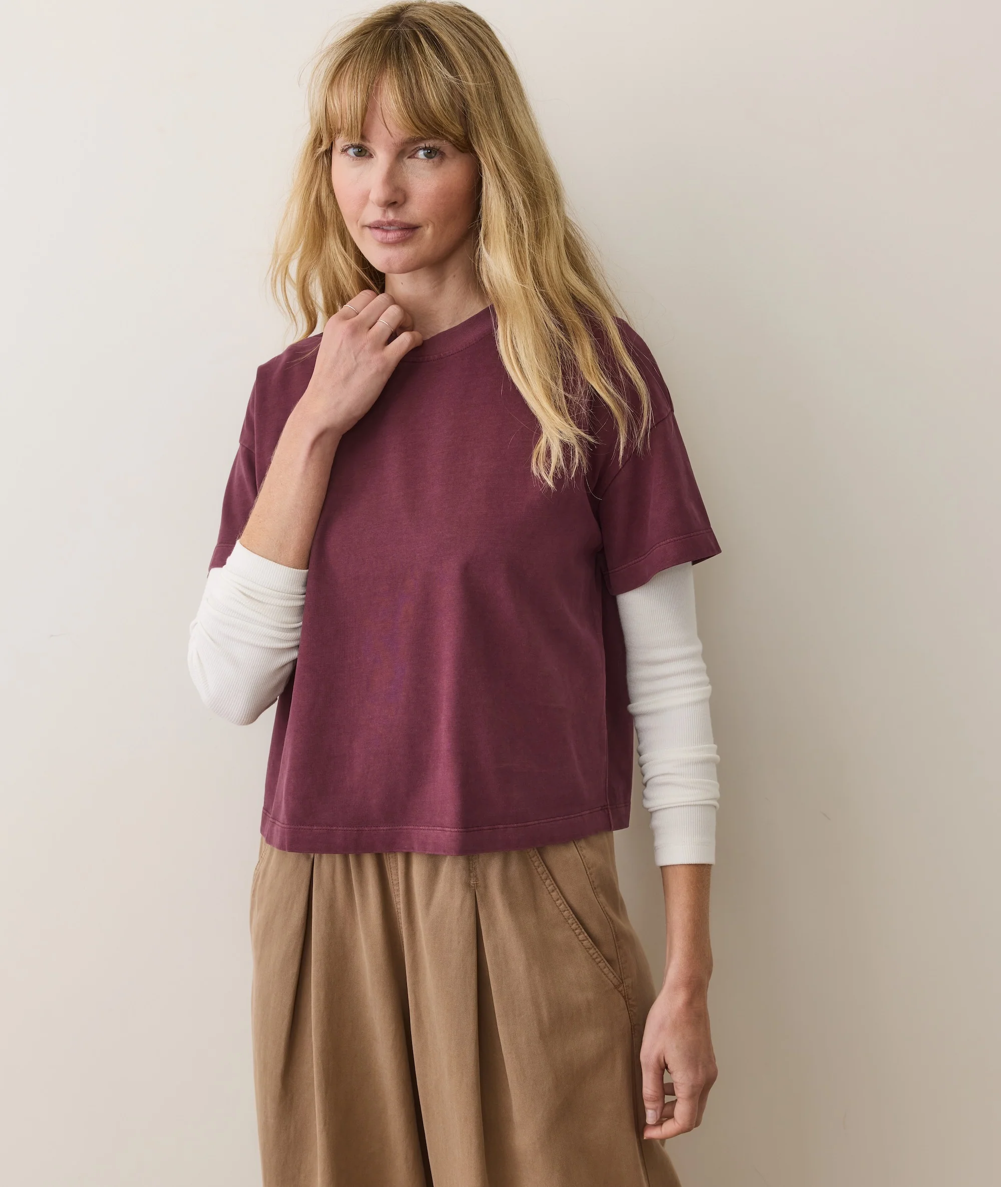 Luxe Sueded Tee - Image 3