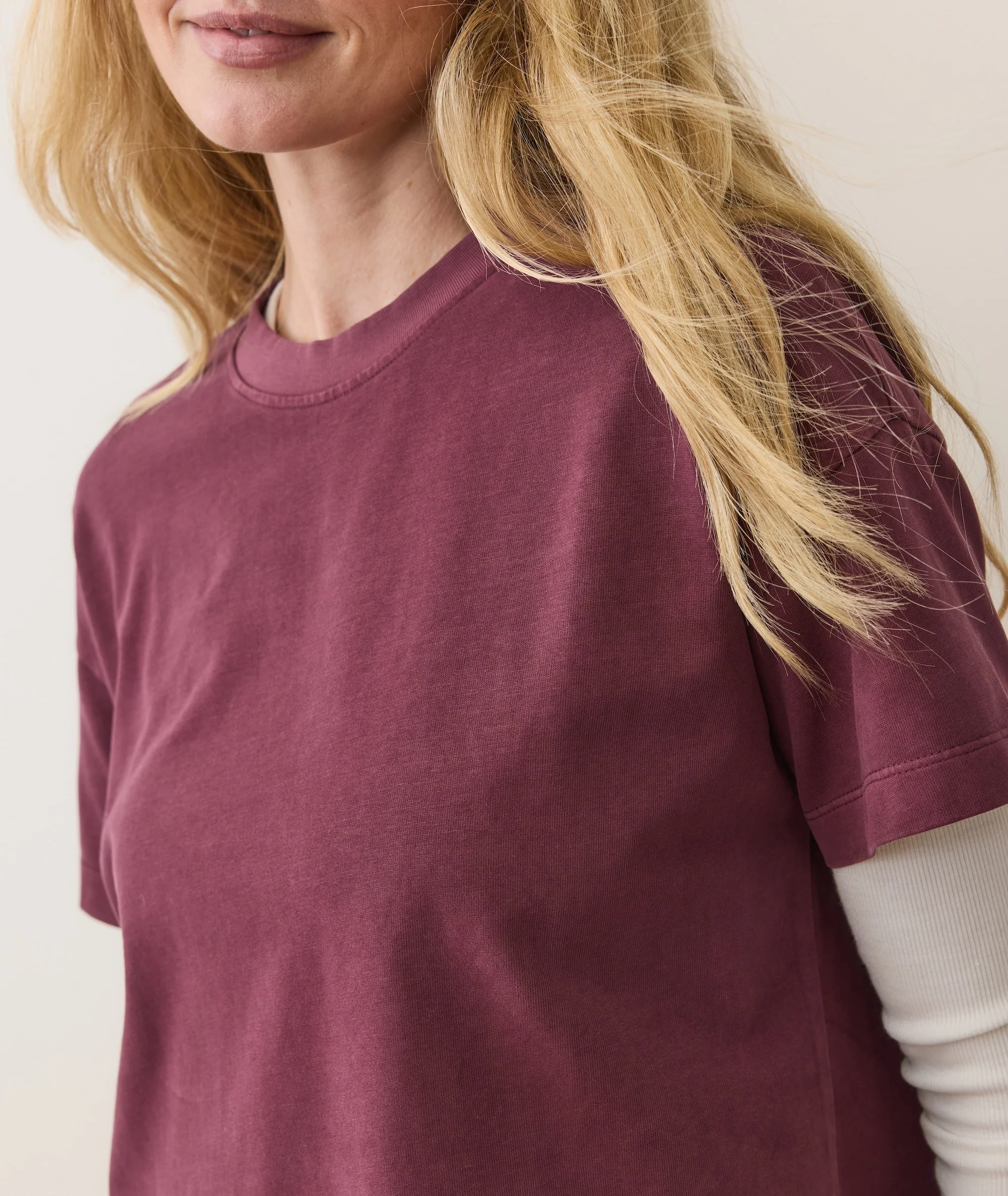 Luxe Sueded Tee - Image 5