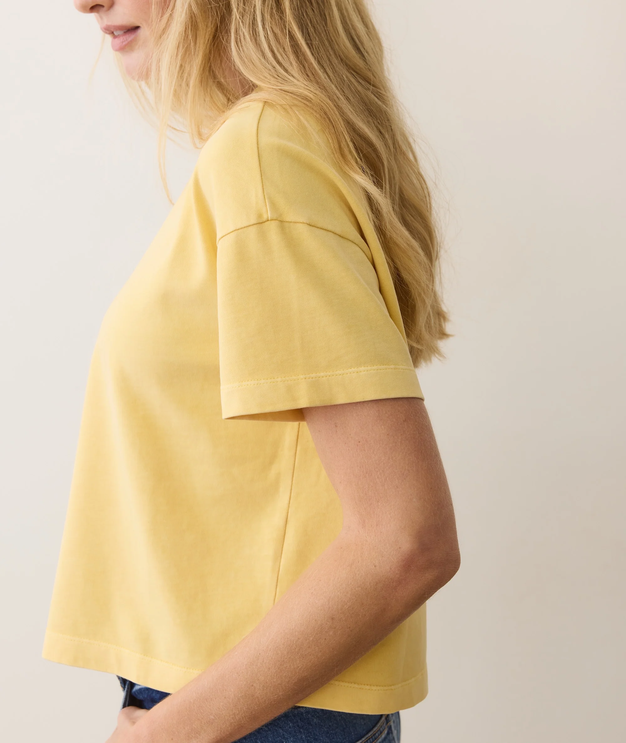 Luxe Sueded Tee - Image 3
