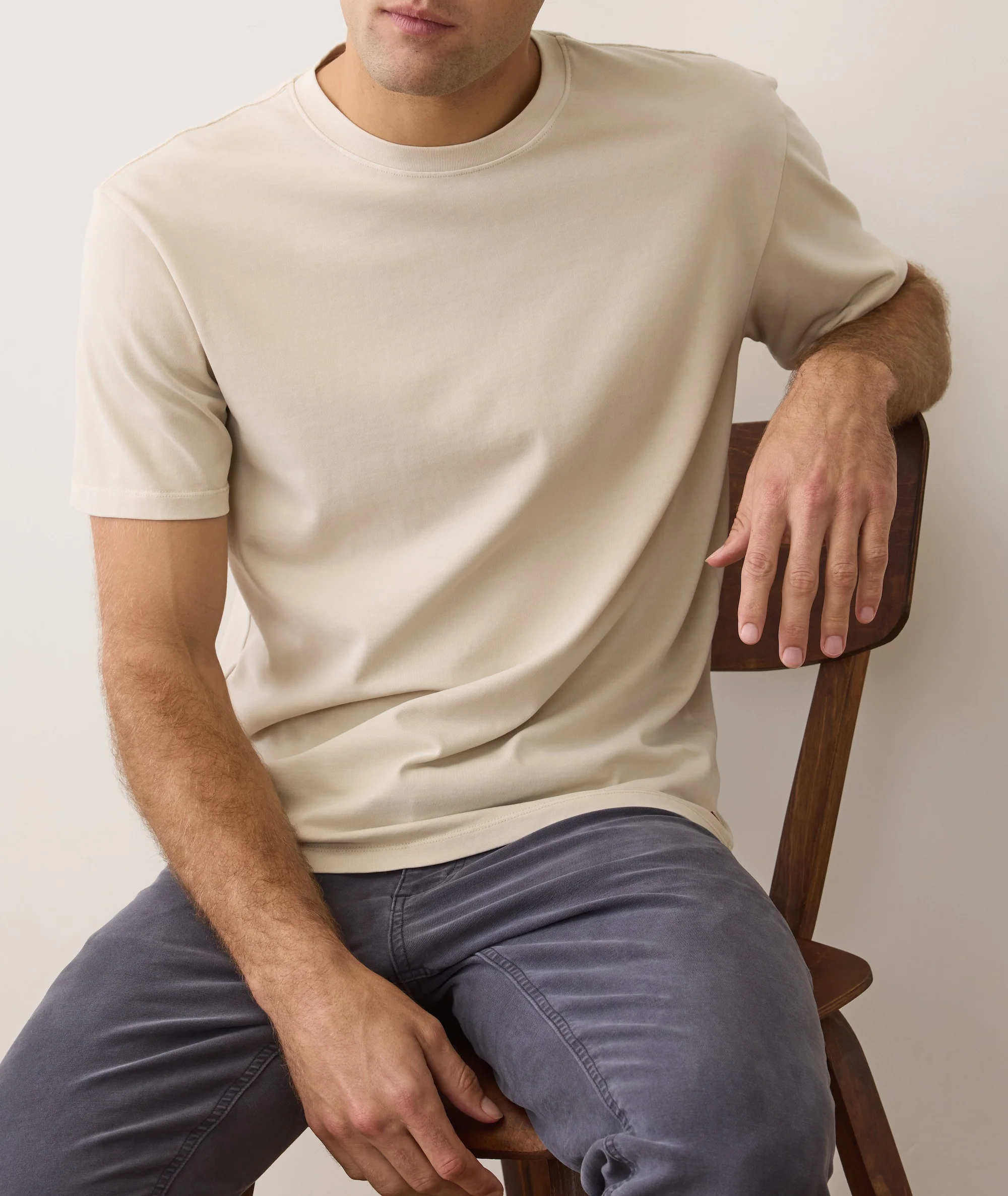 Luxe 250 Relaxed Tee - Image 4