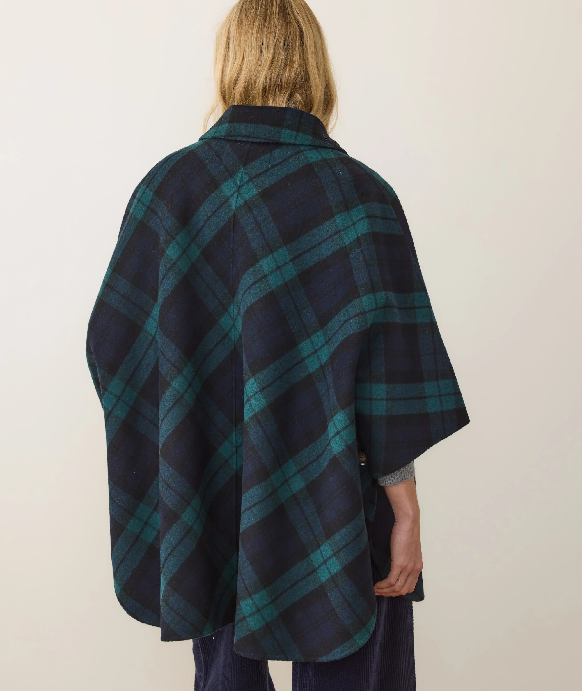 Nina Wool Cape Coat - Image 5