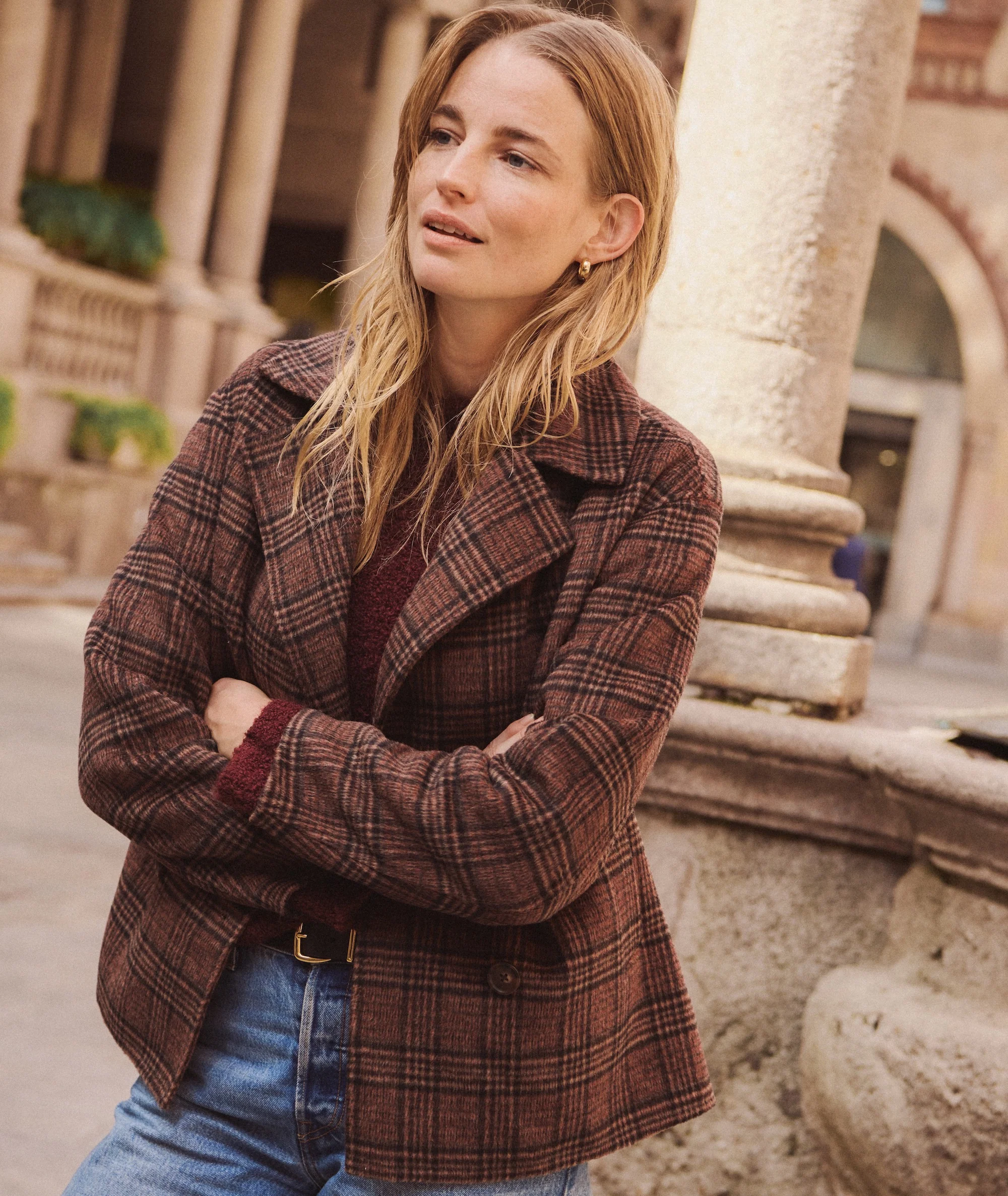 Valentina Wool Peacoat - Image 2