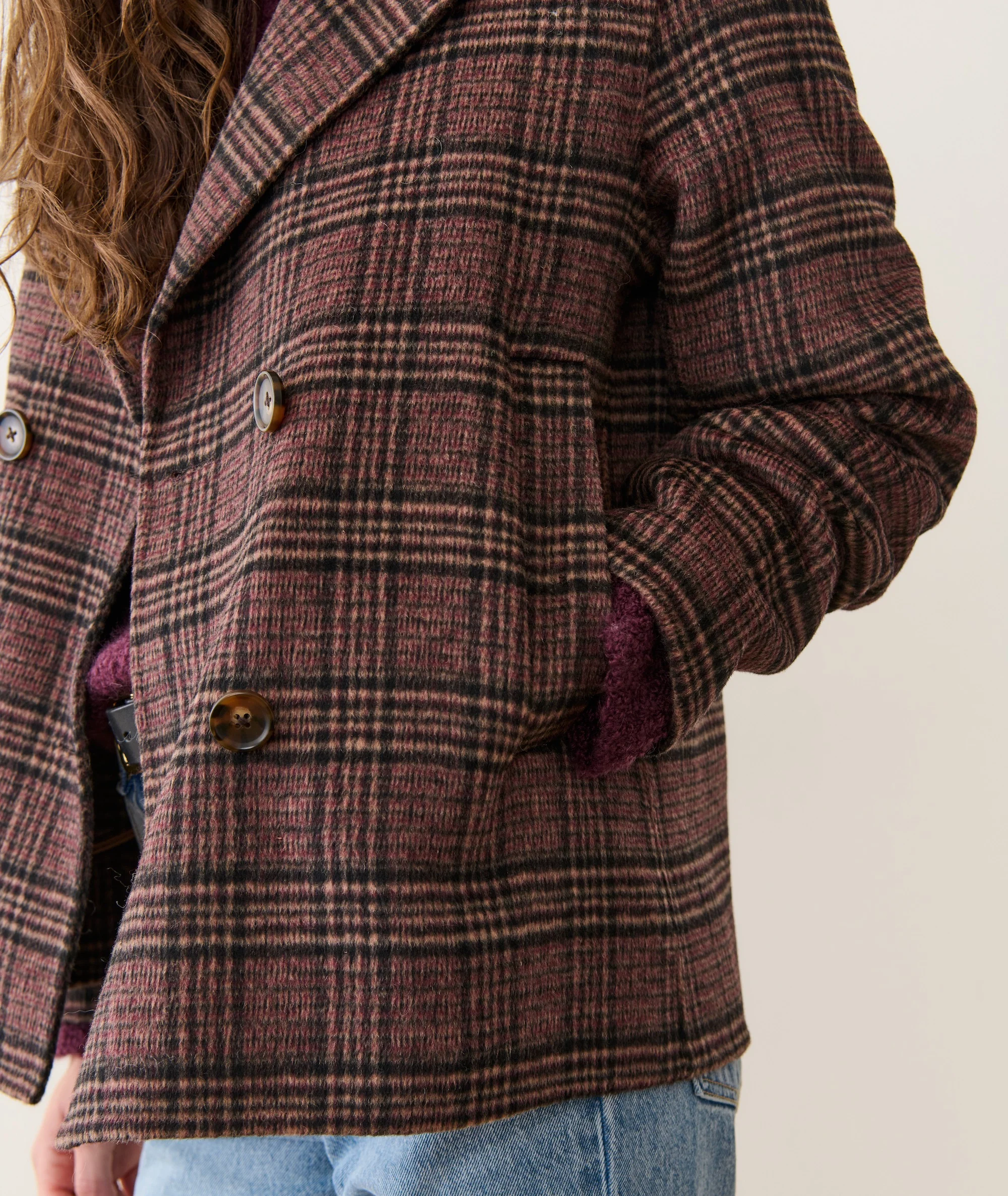 Valentina Wool Peacoat - Image 6