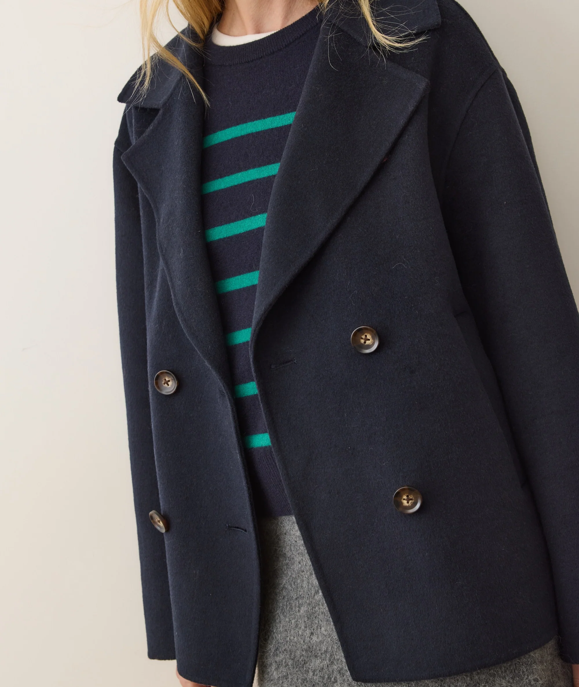 Valentina Wool Peacoat - Image 3