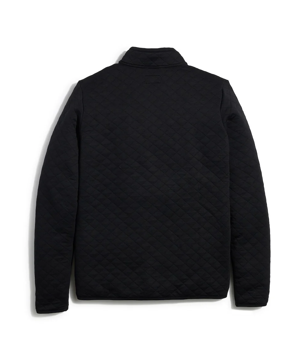 Men's Corbet Full Zip Jacket in Black - Image 6