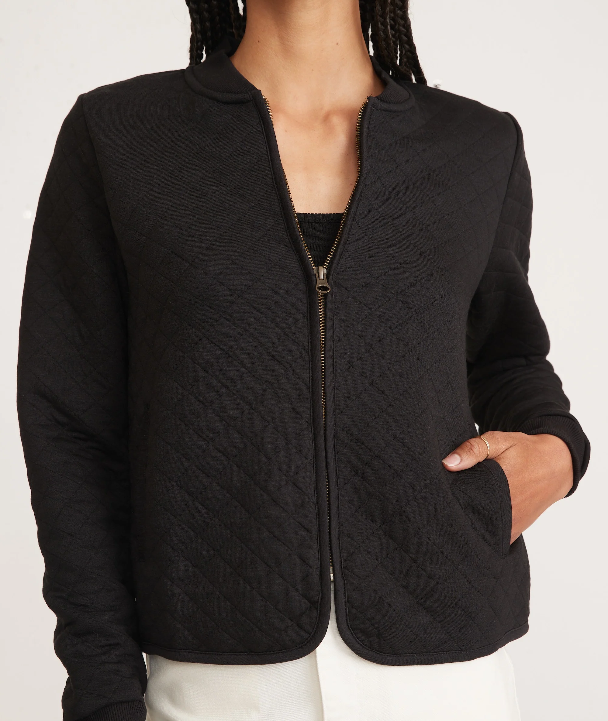 Corbet Quilted Bomber - Image 2