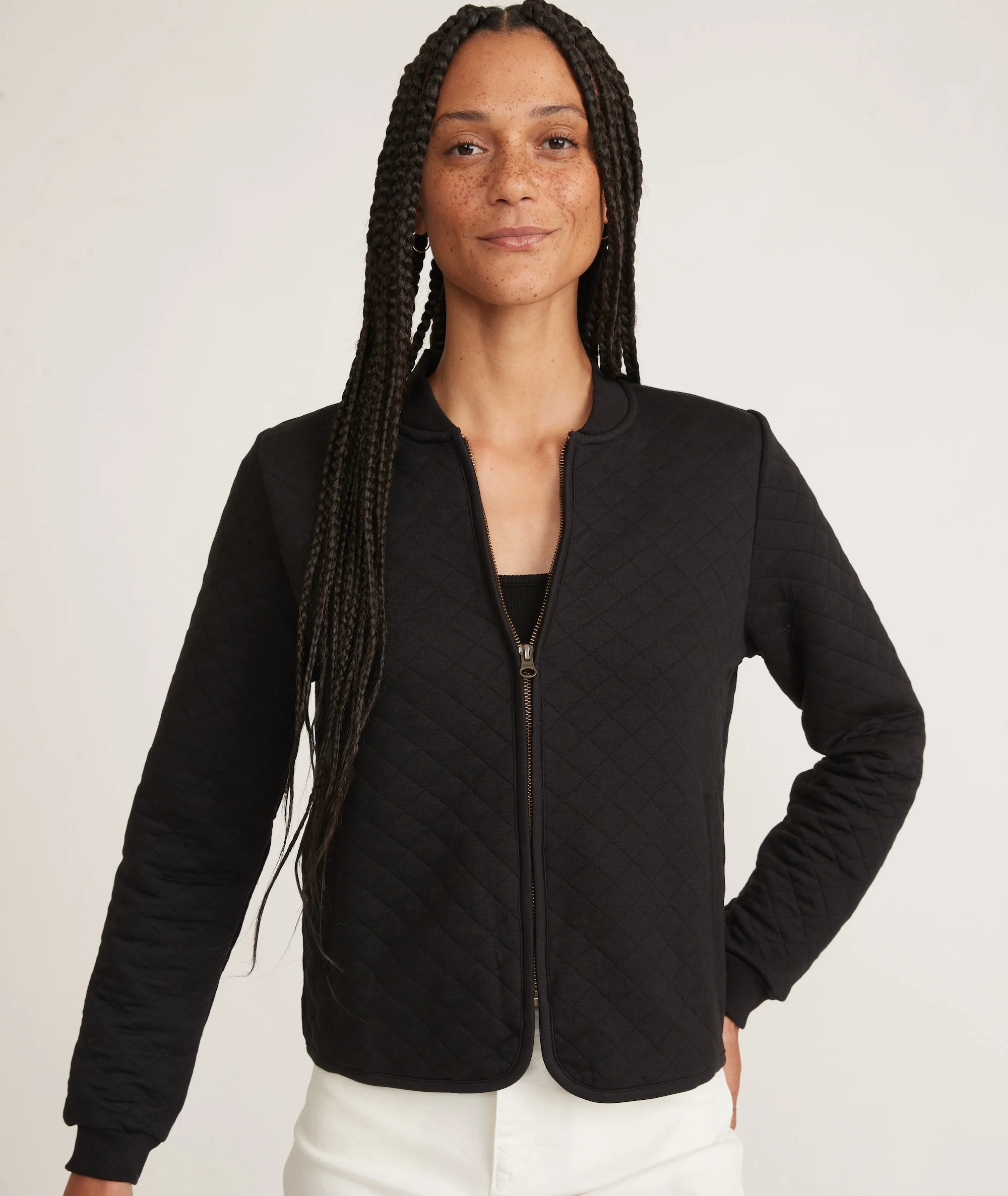 Corbet Quilted Bomber - Image 3