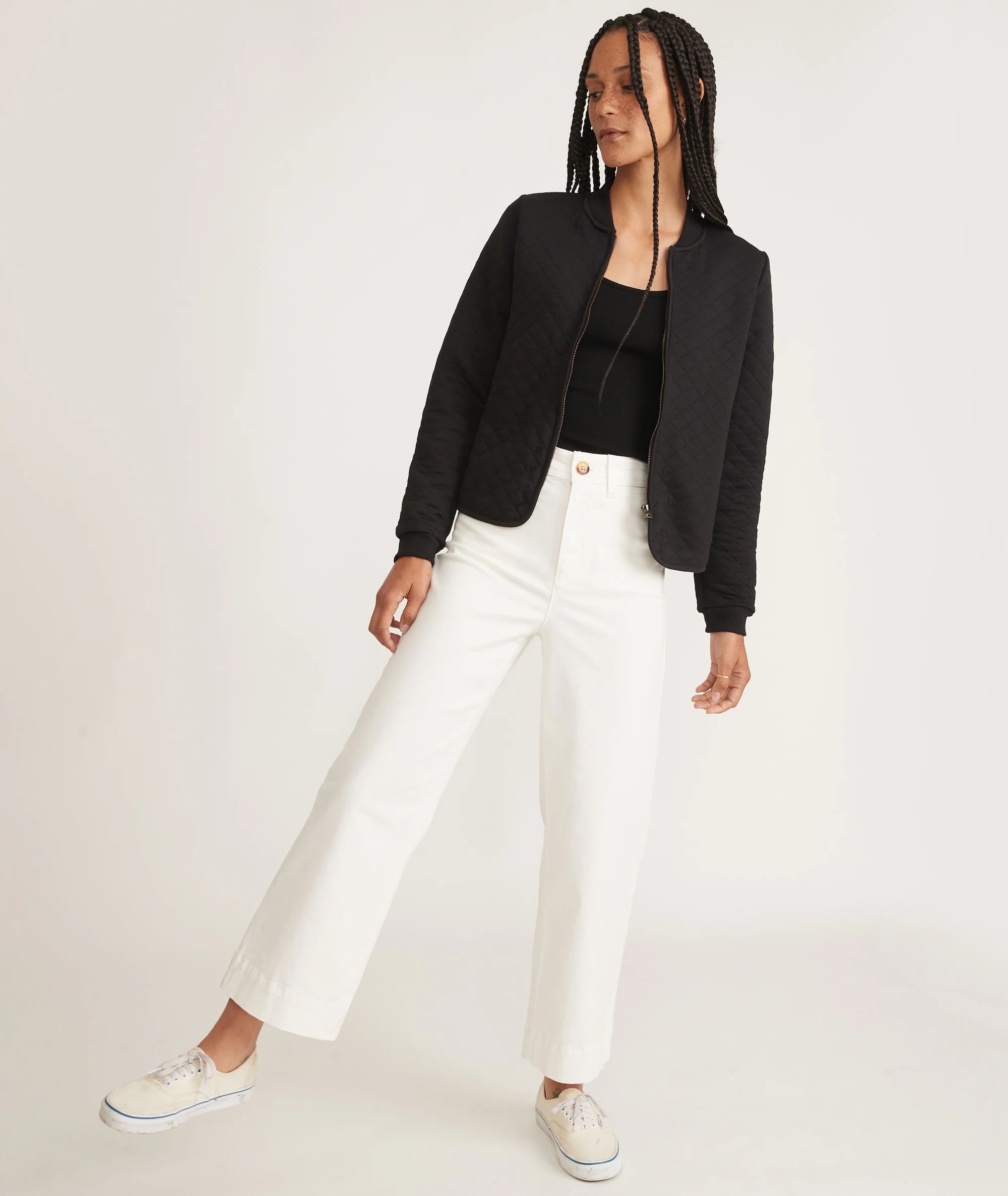 Corbet Quilted Bomber - Image 4