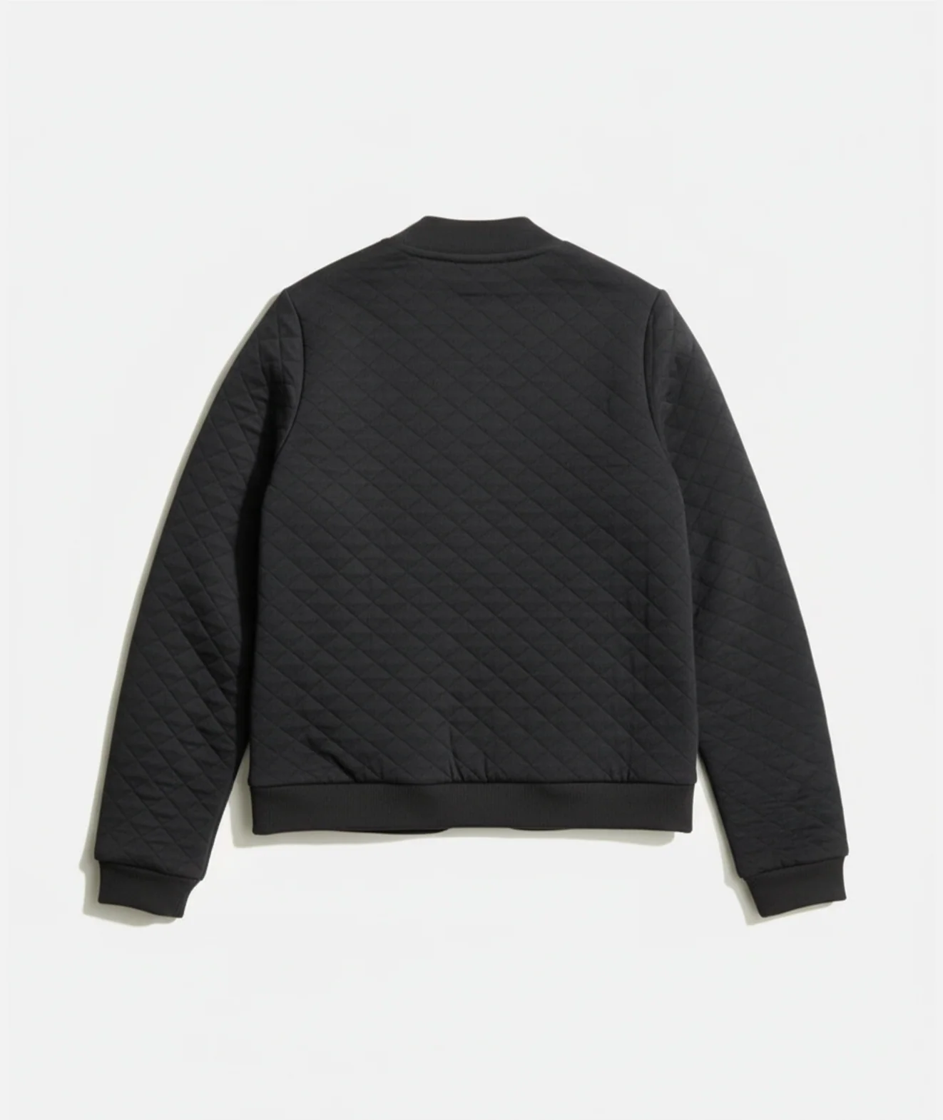 Women's Corbet Quilted Bomber in Black - Image 6