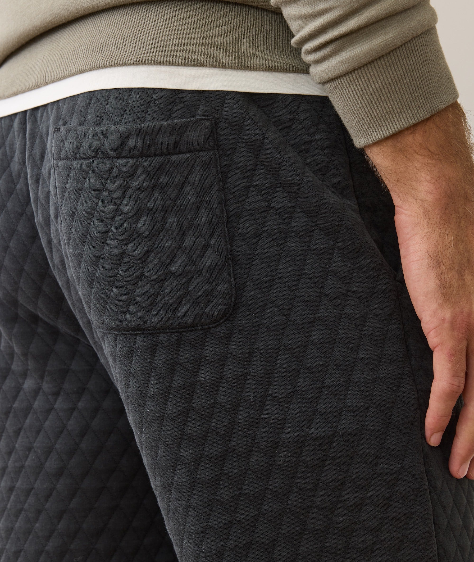 Corbet Quilted Jogger - Image 6
