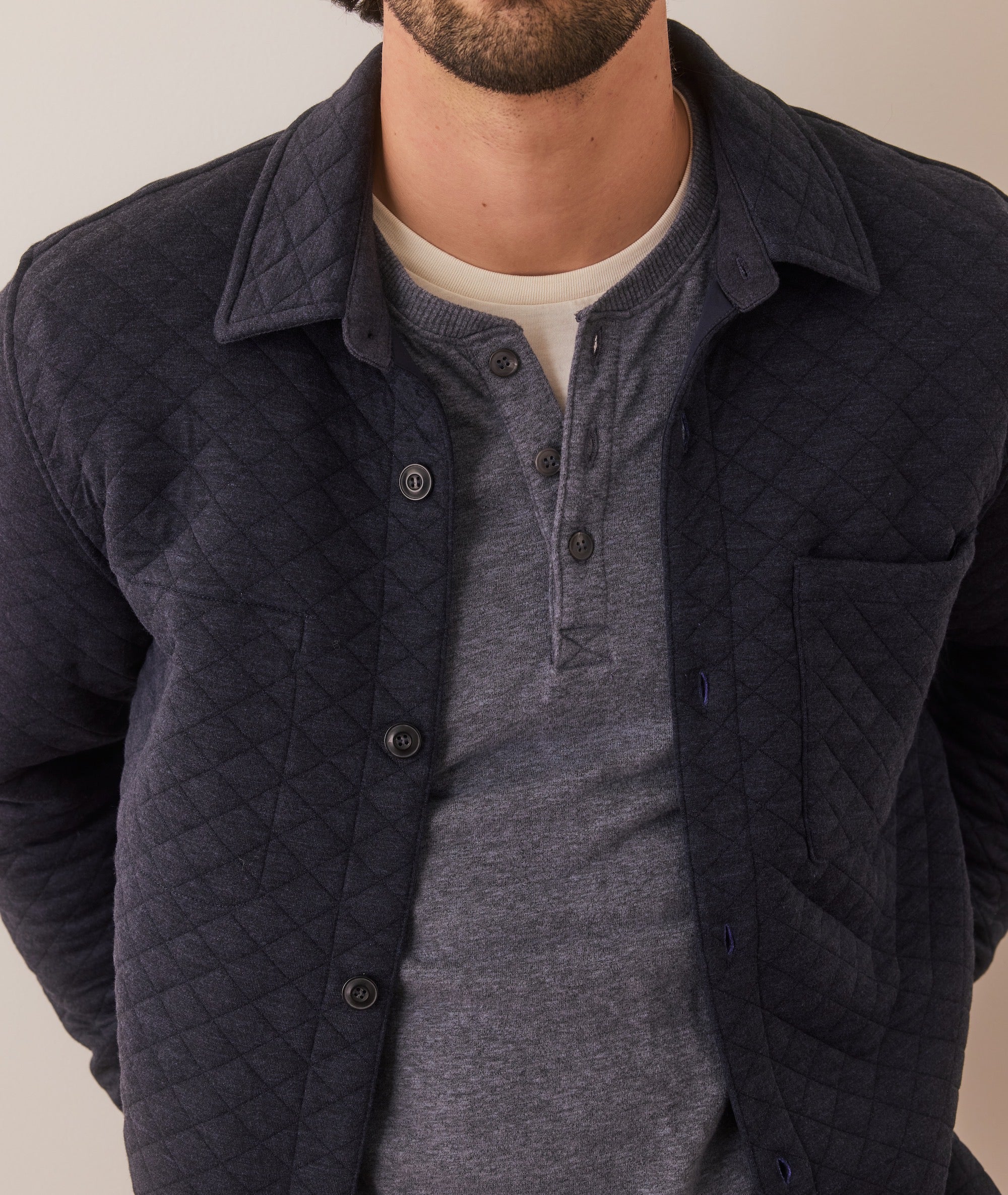 Corbet Quilted Overshirt - Image 5