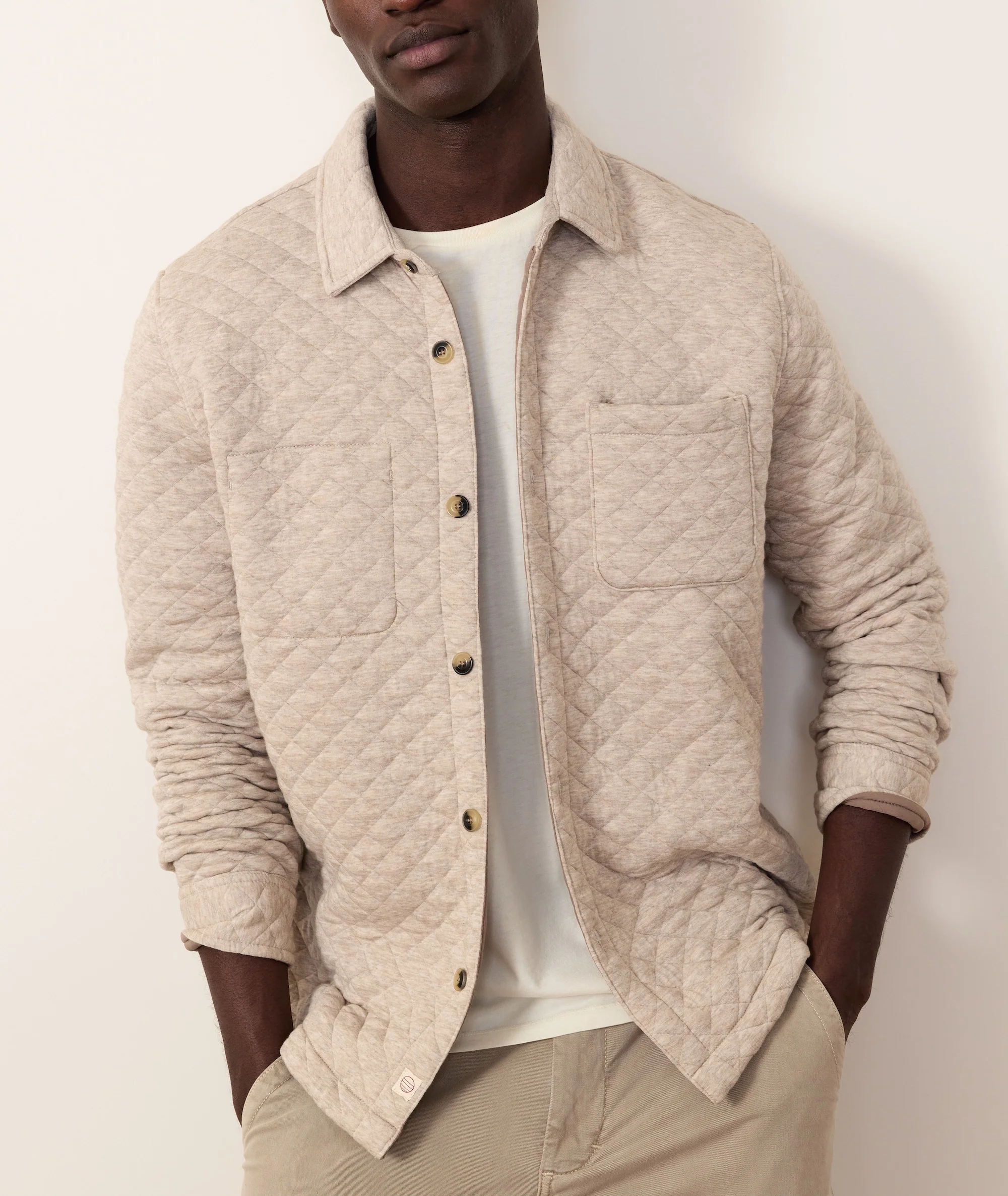Men's Corbet Quilted Overshirt - Image 3
