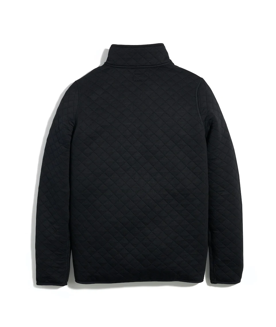 Women's Corbet Quarter Zip Pullover in Black - Image 6