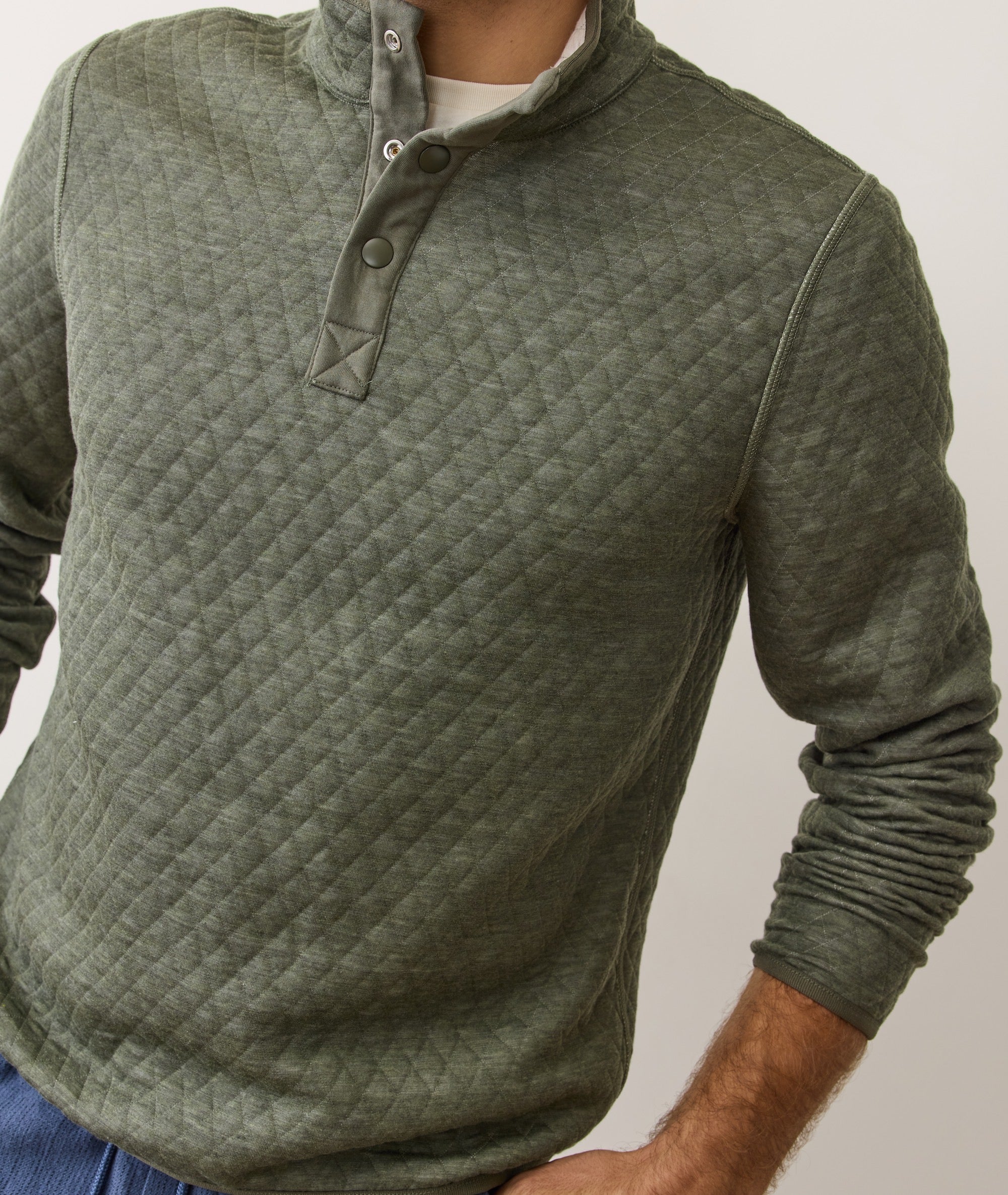 Corbet Quilted Reversible Pullover - Image 7