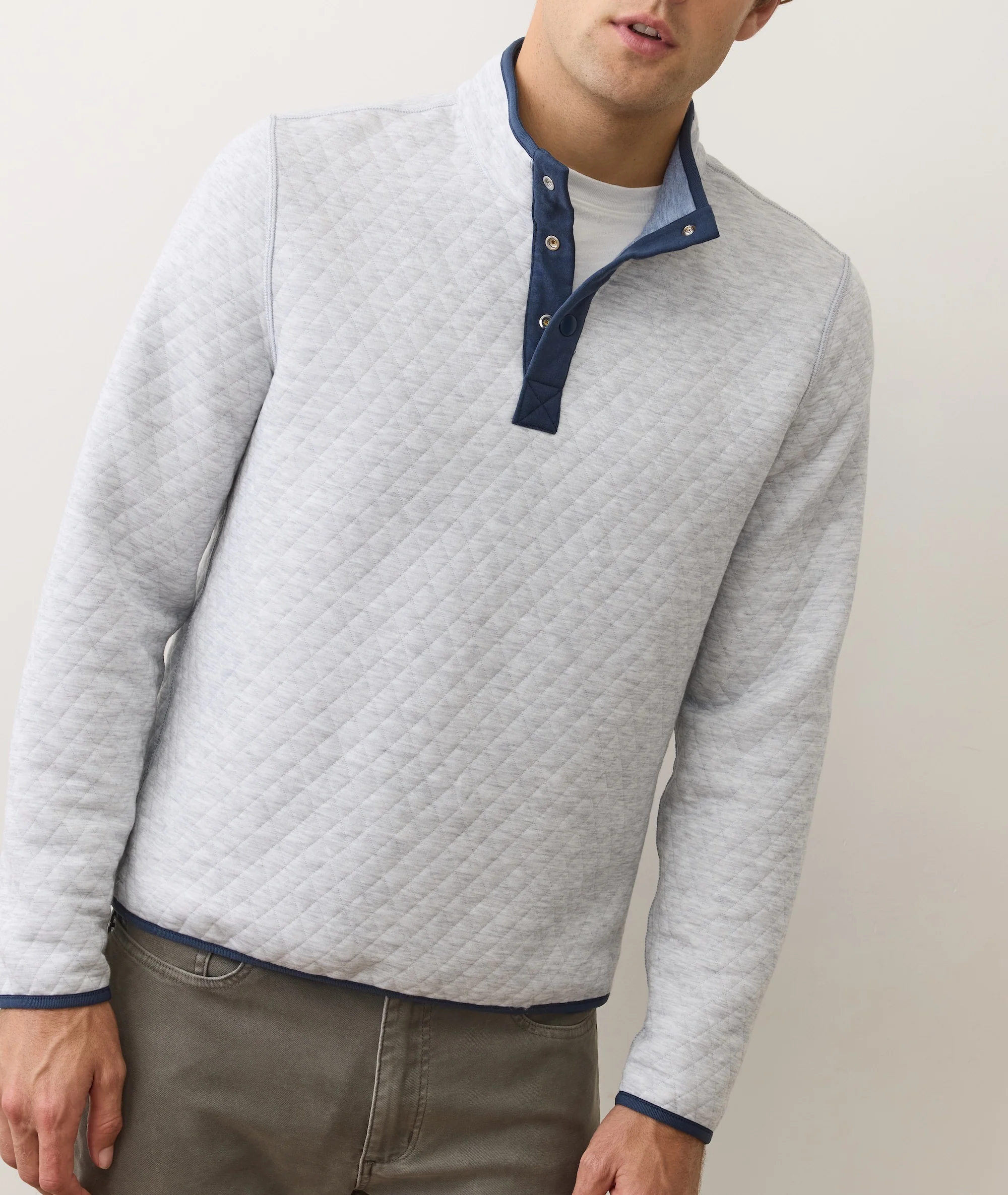 Corbet Quilted Reversible Pullover - Image 3