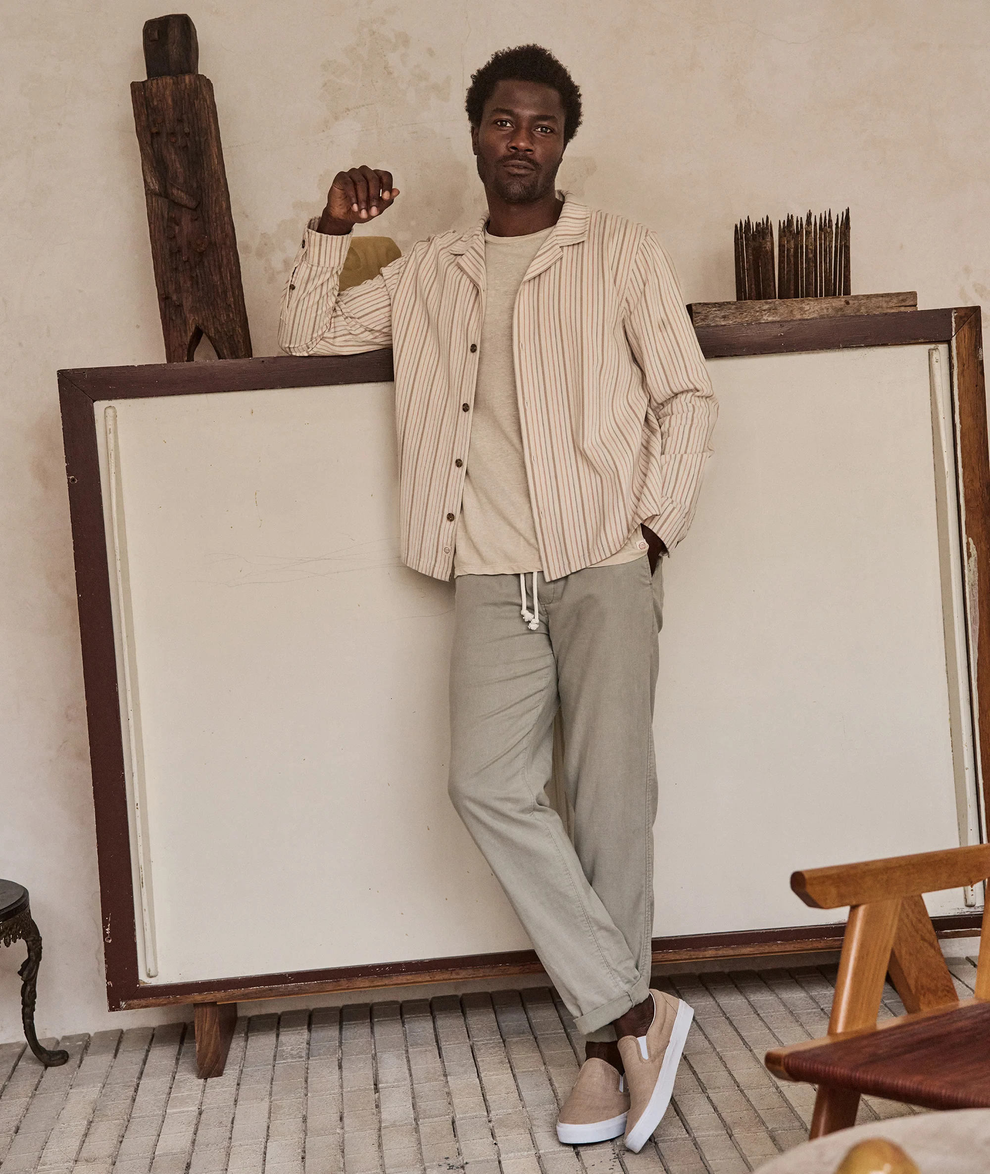 Corduroy Camp Shirt - Image 7