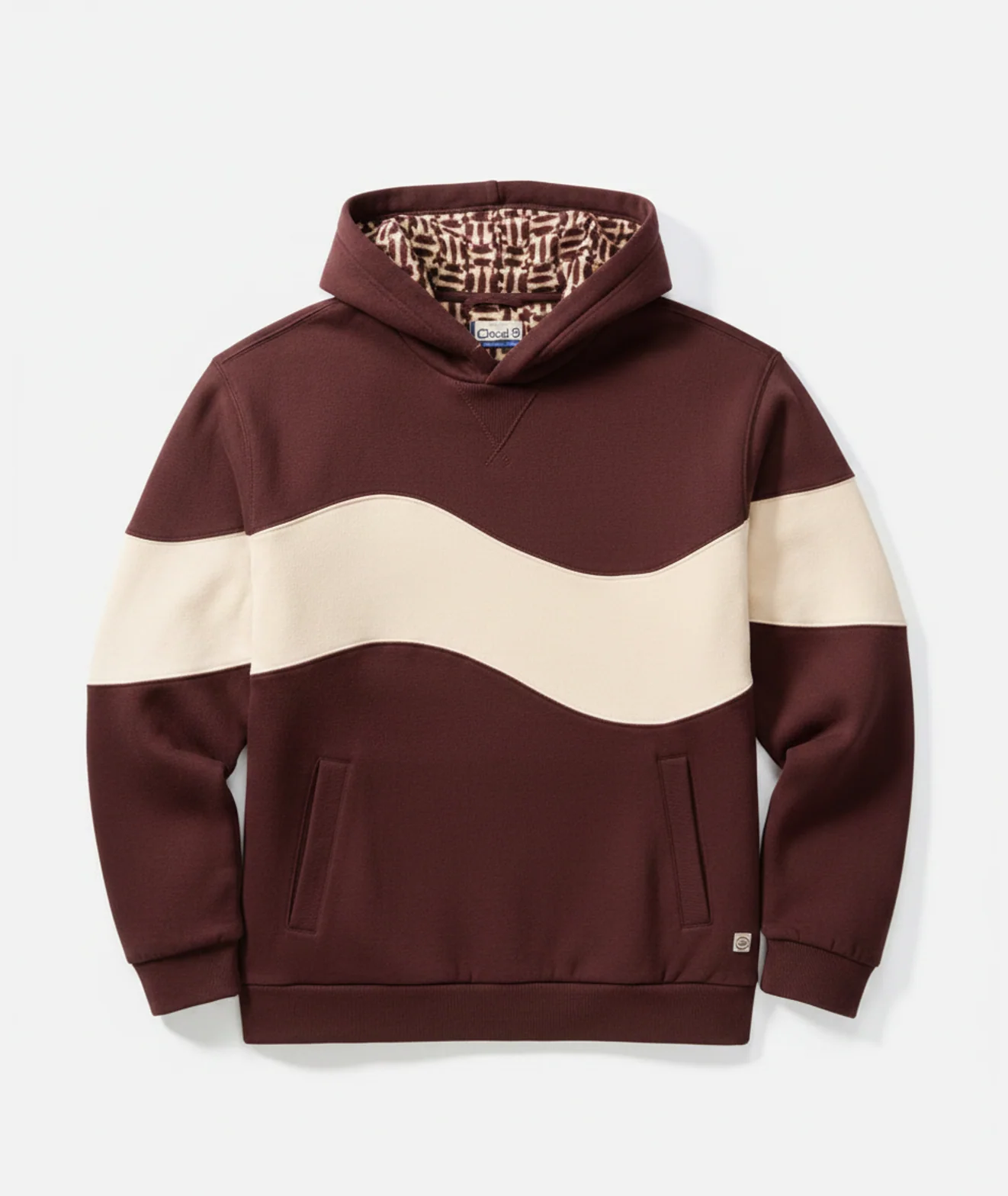 Custom Cut & Sew Cloud 9 Fleece Relaxed Hoodie - Image 2