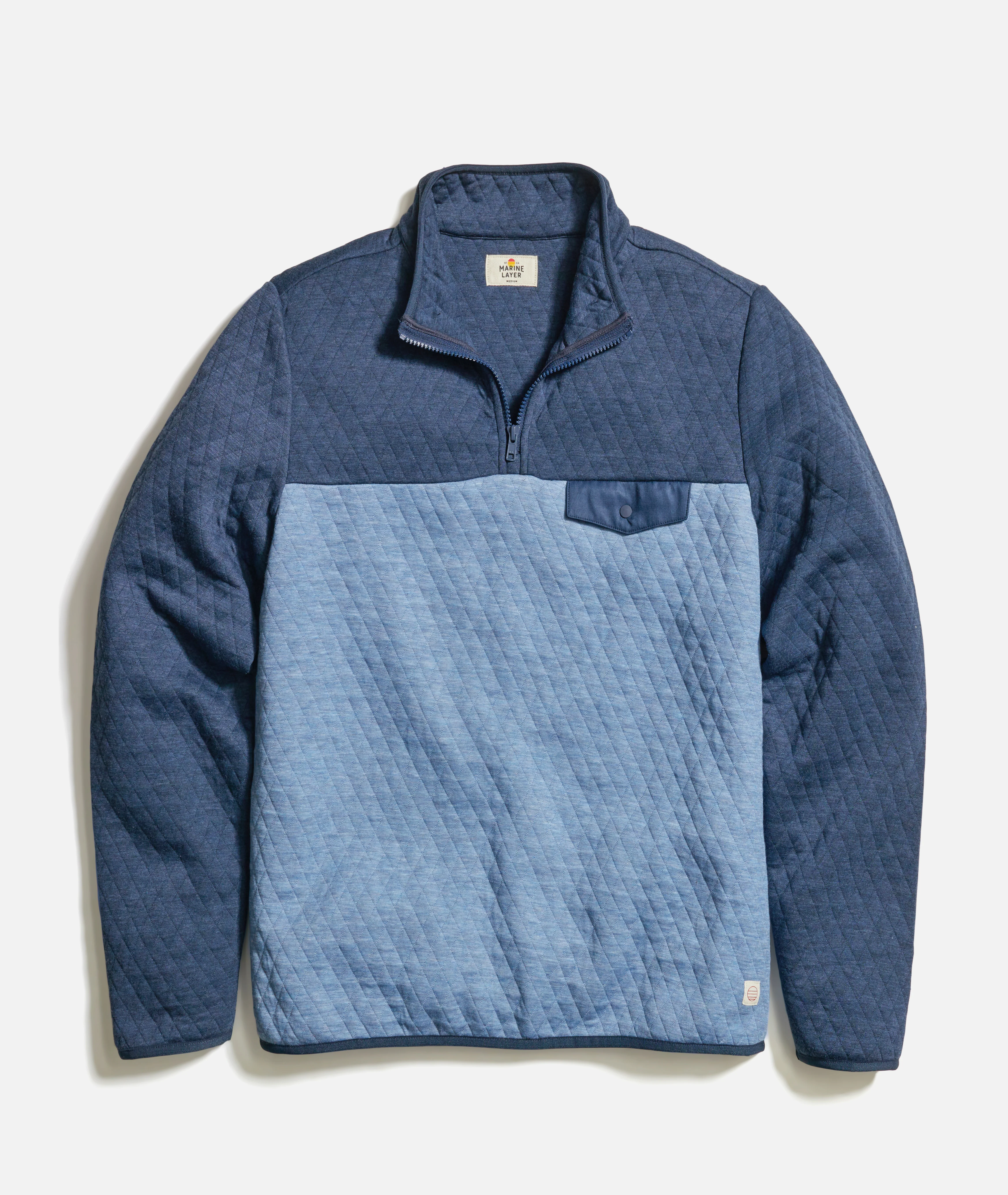 Custom Cut & Sew Corbet Colorblock Pullover - Image 4