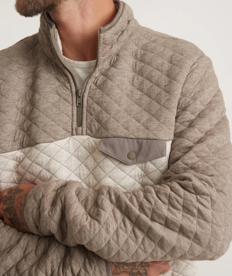 Custom Cut & Sew Corbet Colorblock Pullover - Image 9