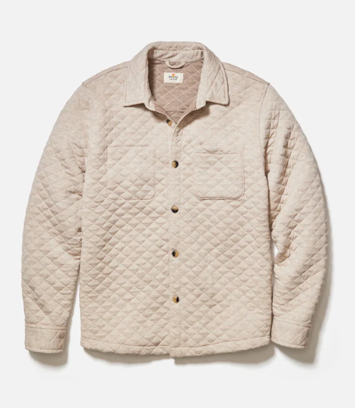 Custom Cut & Sew Corbet Quilted Overshirt - Image 15
