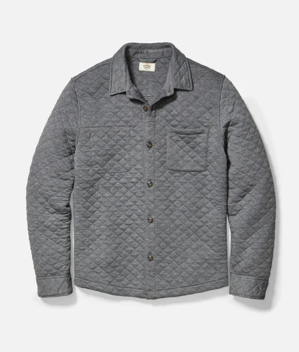 Custom Cut & Sew Corbet Quilted Overshirt - Image 7