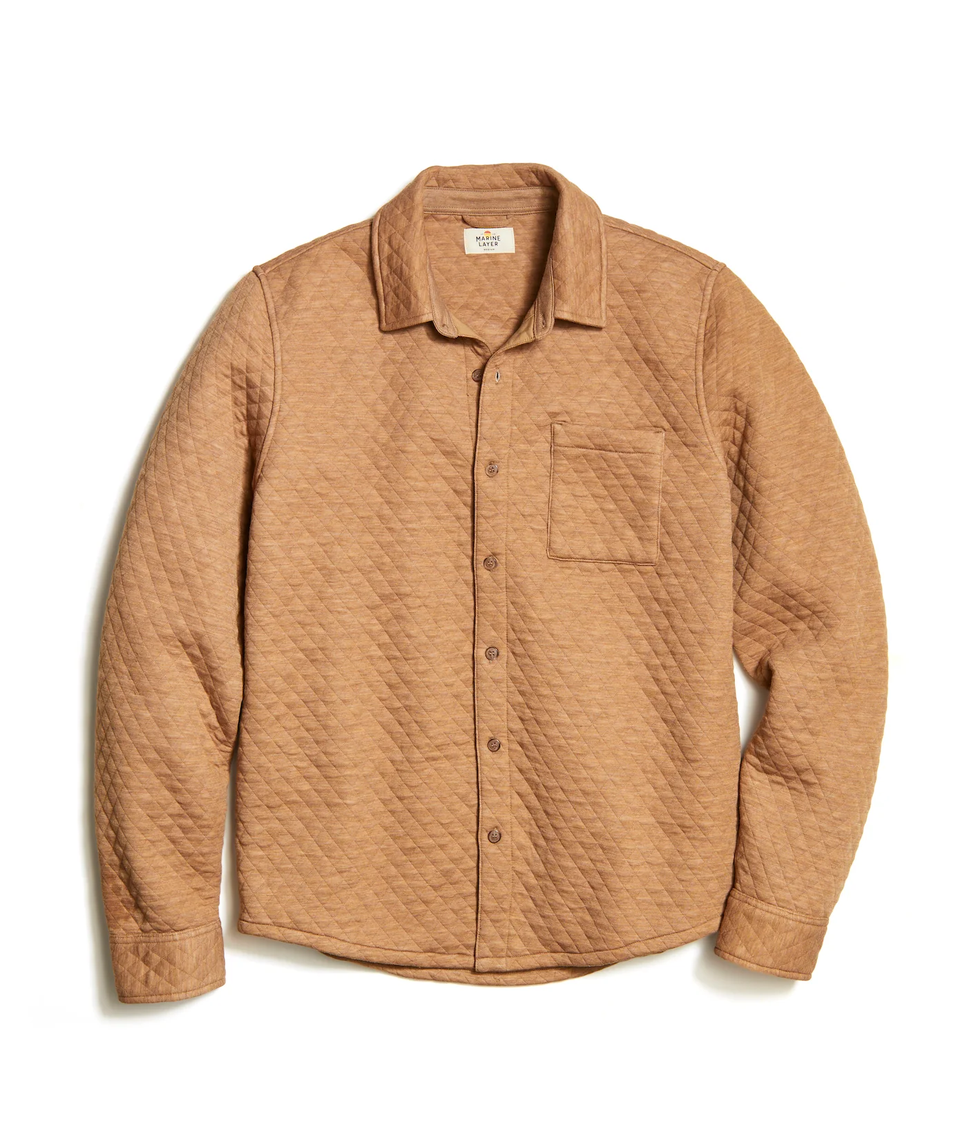 Custom Cut & Sew Corbet Quilted Overshirt - Image 8