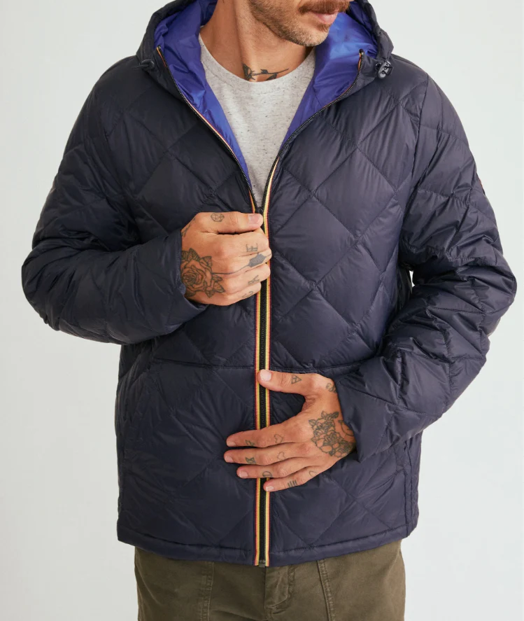 Custom Cut & Sew Diamond Quilted Puffer - Image 5