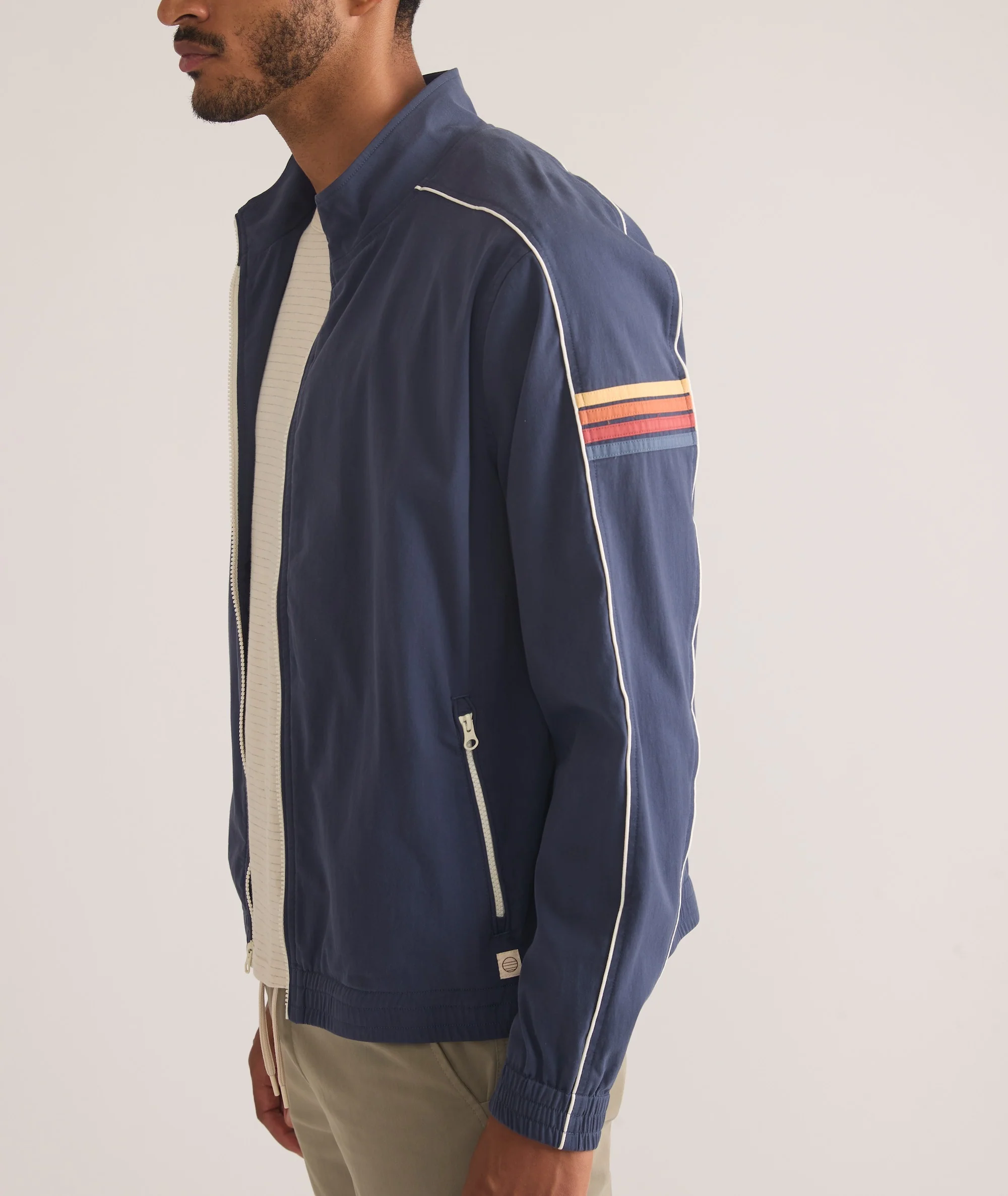 Custom Cut & Sew Freeman Stretch Twill Windbreaker - Image 4