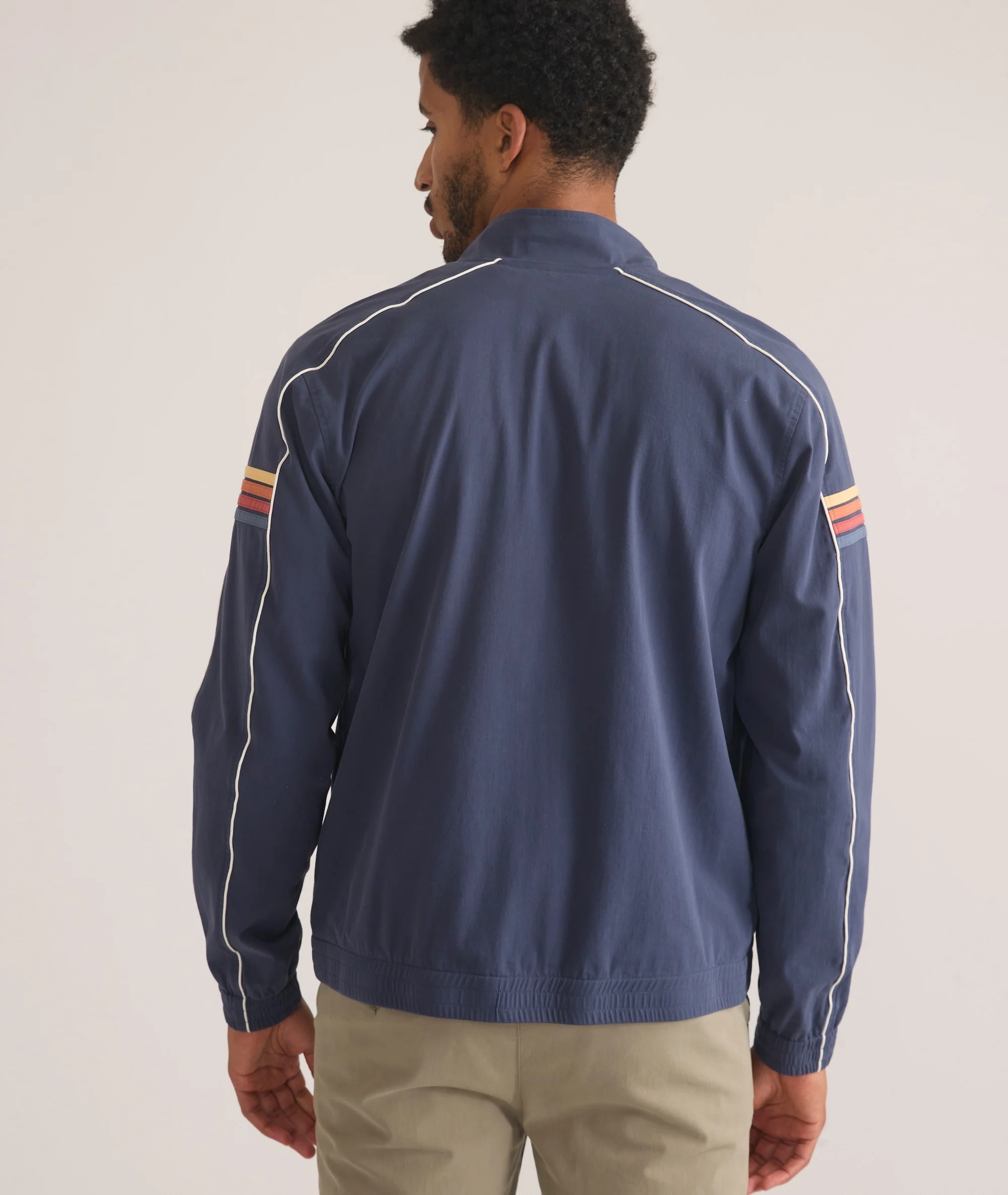 Custom Cut & Sew Freeman Stretch Twill Windbreaker - Image 7