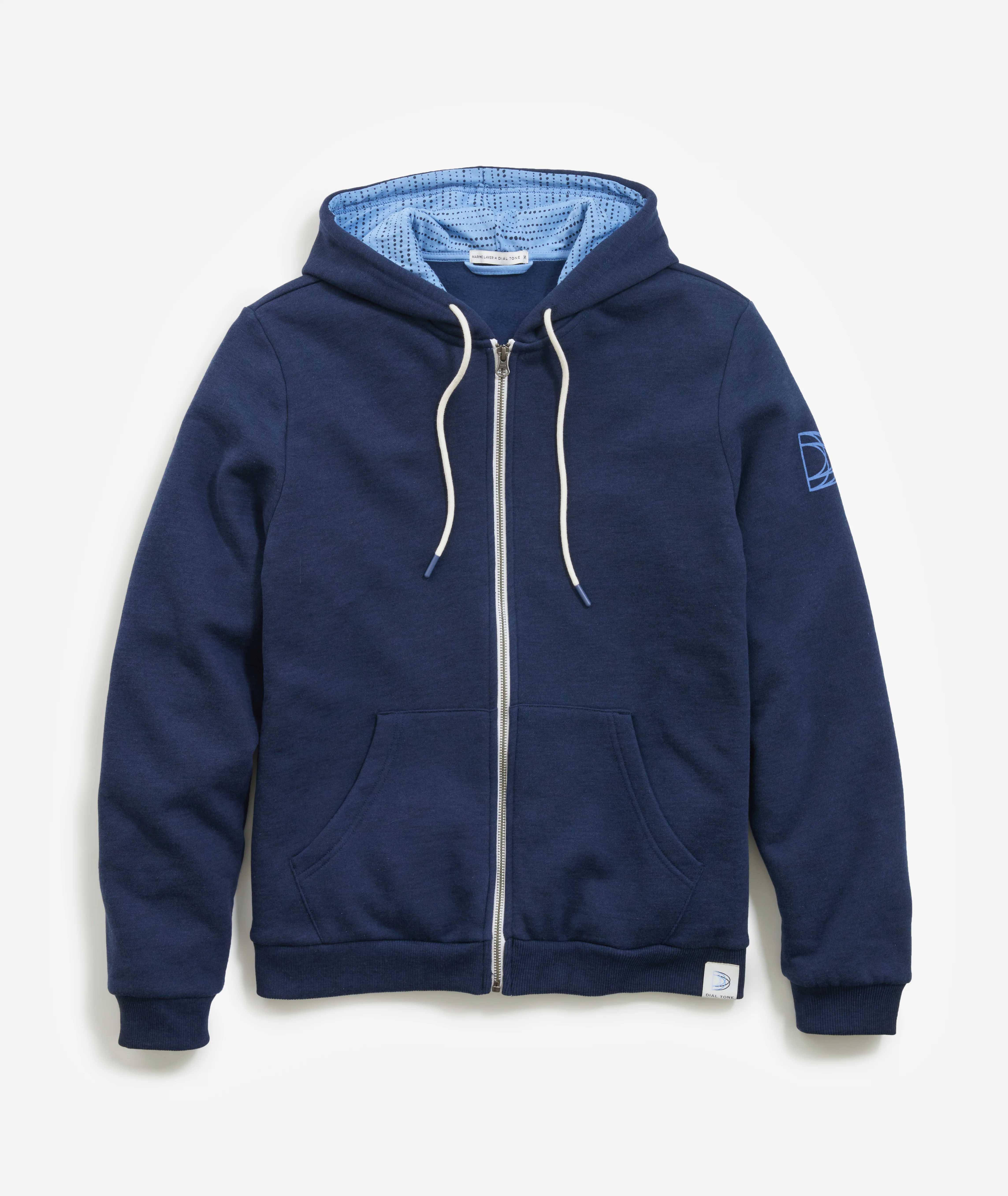 Custom Cut & Sew Full Zip Lined Hoodie - Image 3