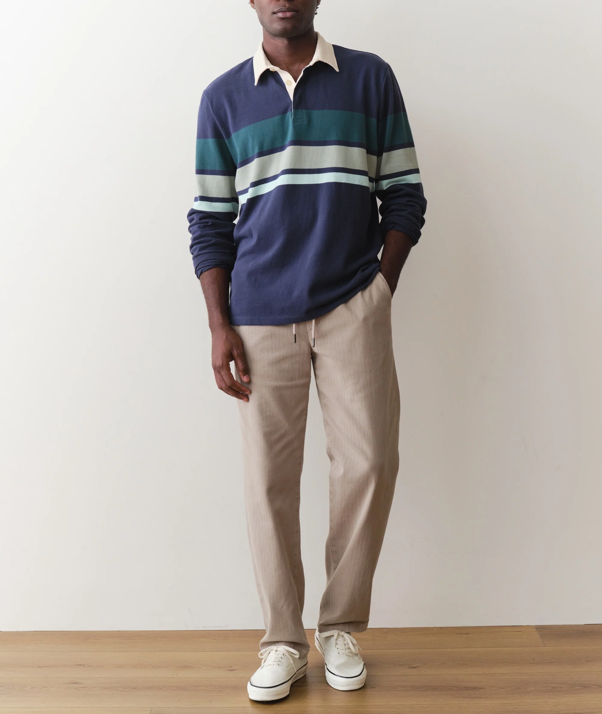 Sueded Rugby Polo - Image 7